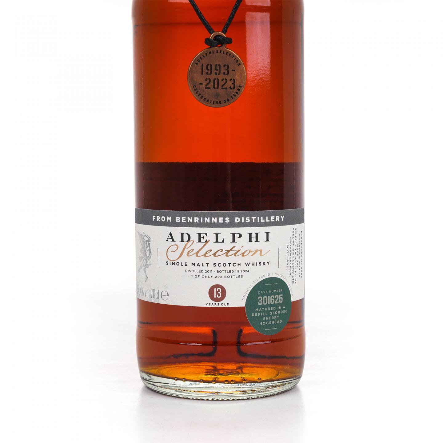 本利林 13年 2011-2024 雪莉单桶 Adelphi