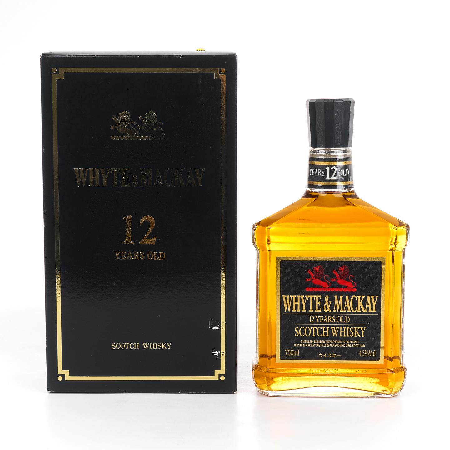 Whyte & Mackay 12年 调和 750ml