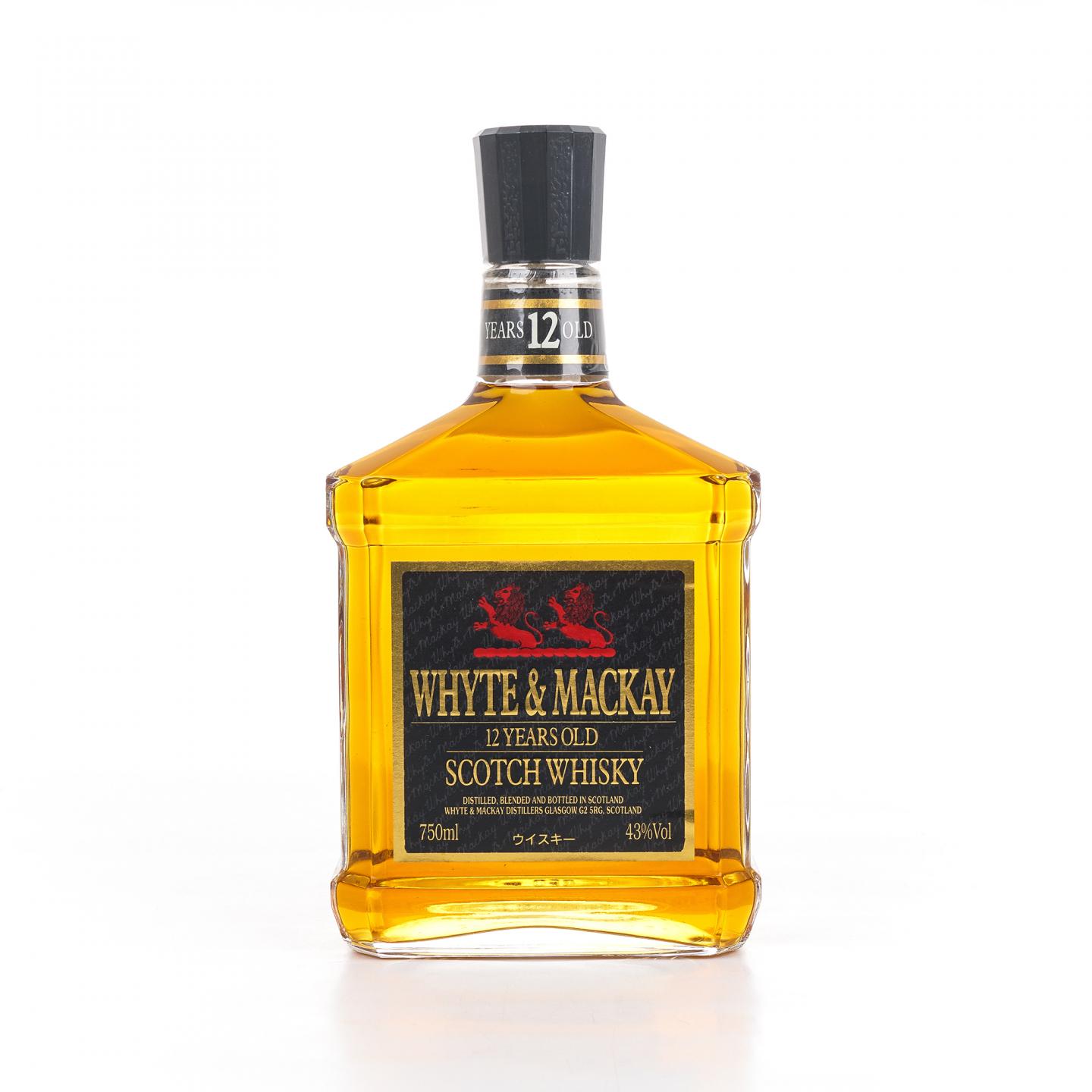 Whyte & Mackay 12年 调和 750ml