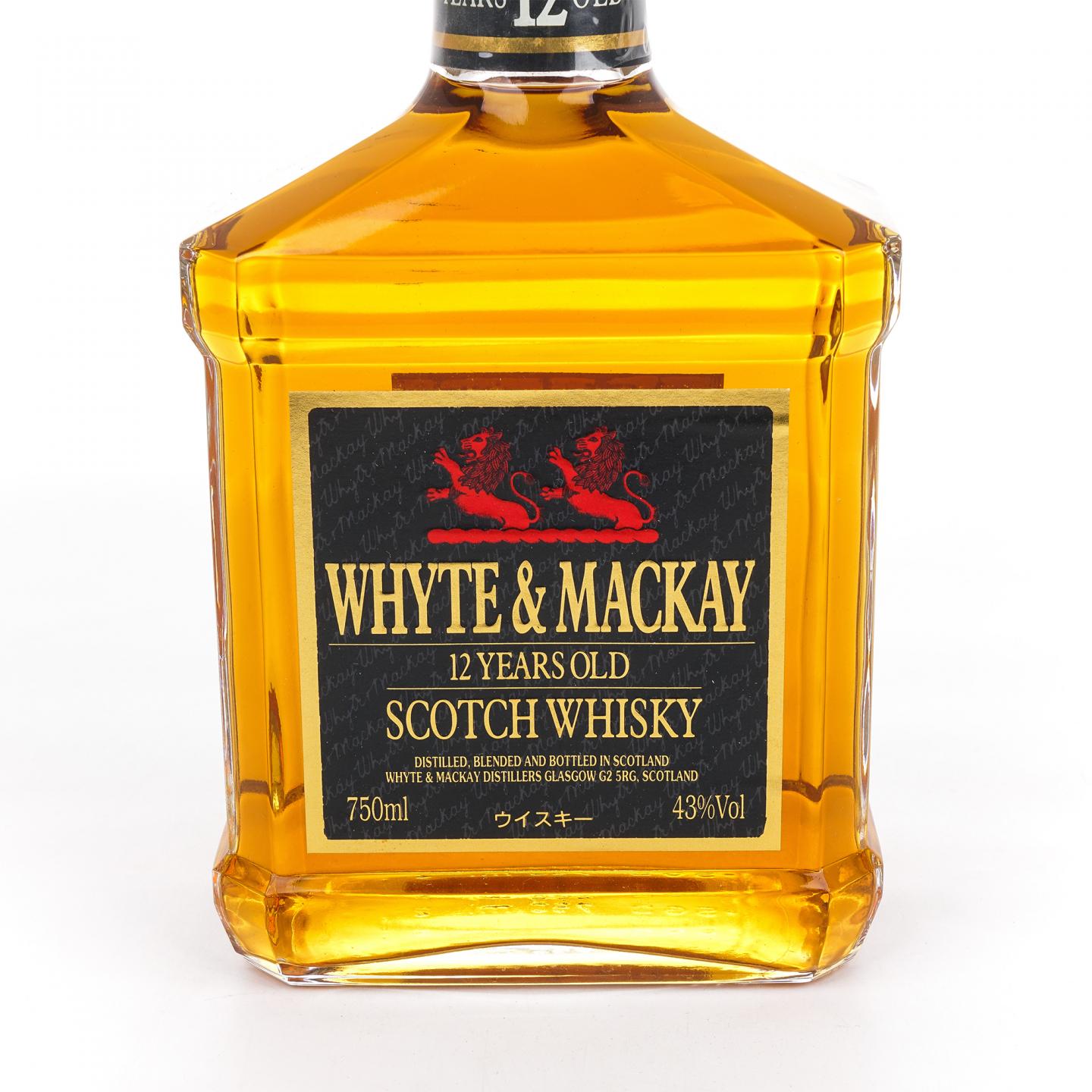 Whyte & Mackay 12年 调和 750ml