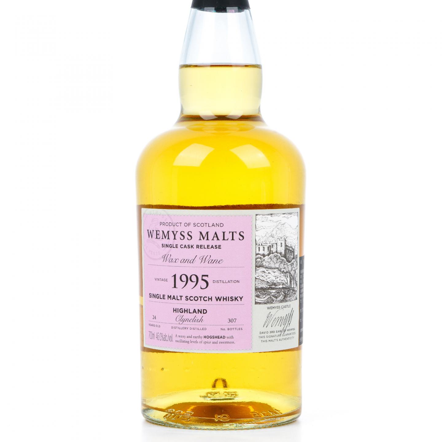 Clynelish 克里尼利基 24年 1995-2019 单桶 Wemyss Malts