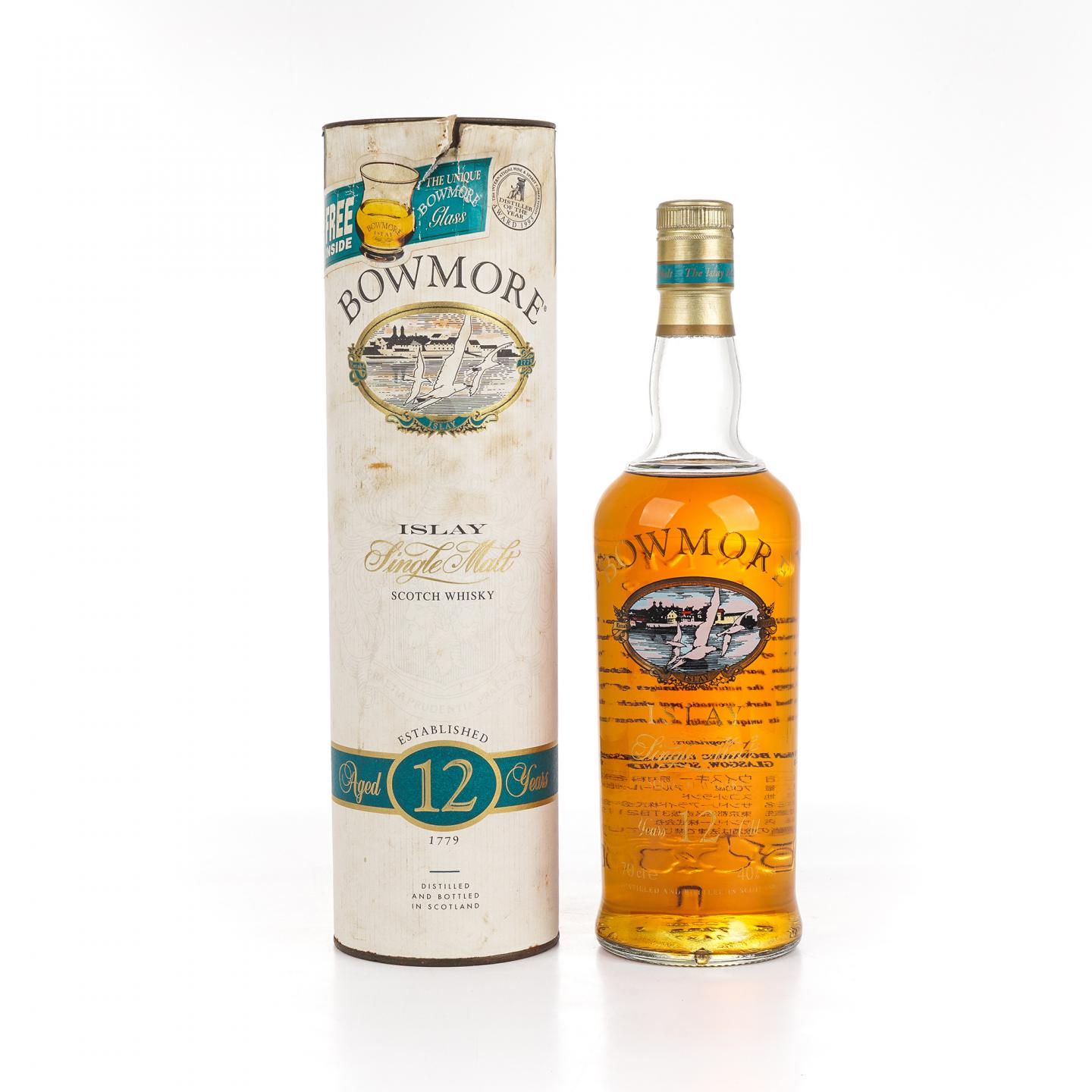 Bowmore 波摩 12年 透明海鸥标