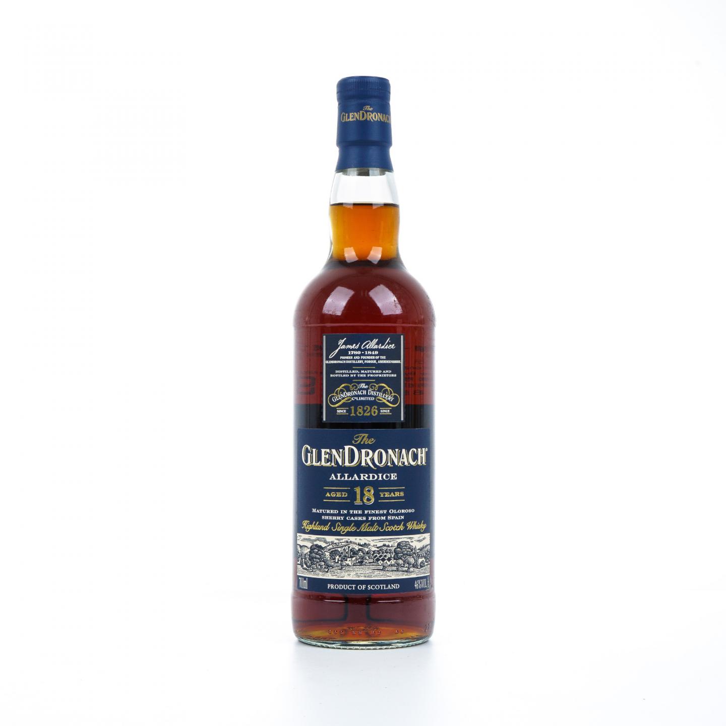 Glendronach 格兰多纳 18年 2019 Allardice 雪莉桶