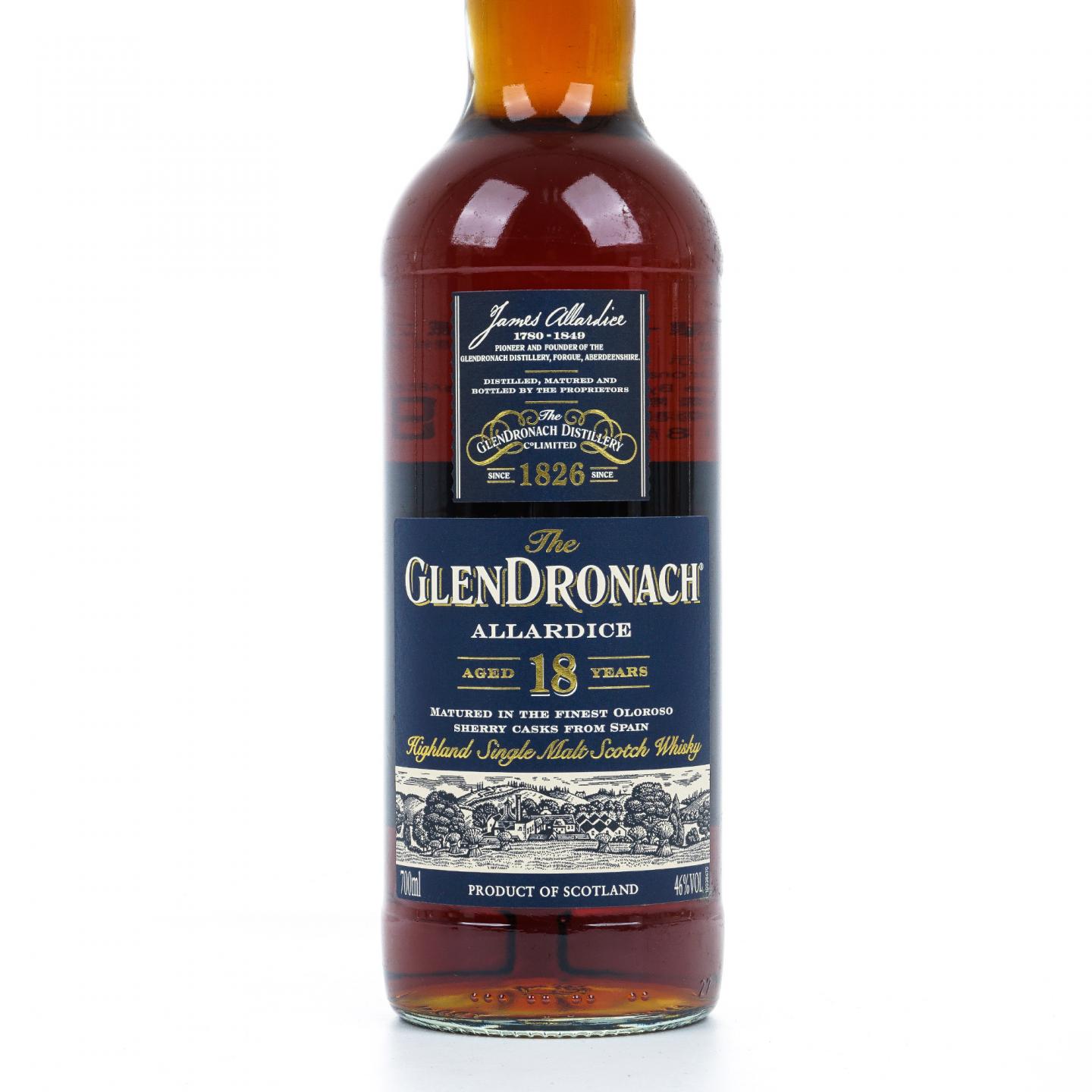 Glendronach 格兰多纳 18年 2019 Allardice 雪莉桶