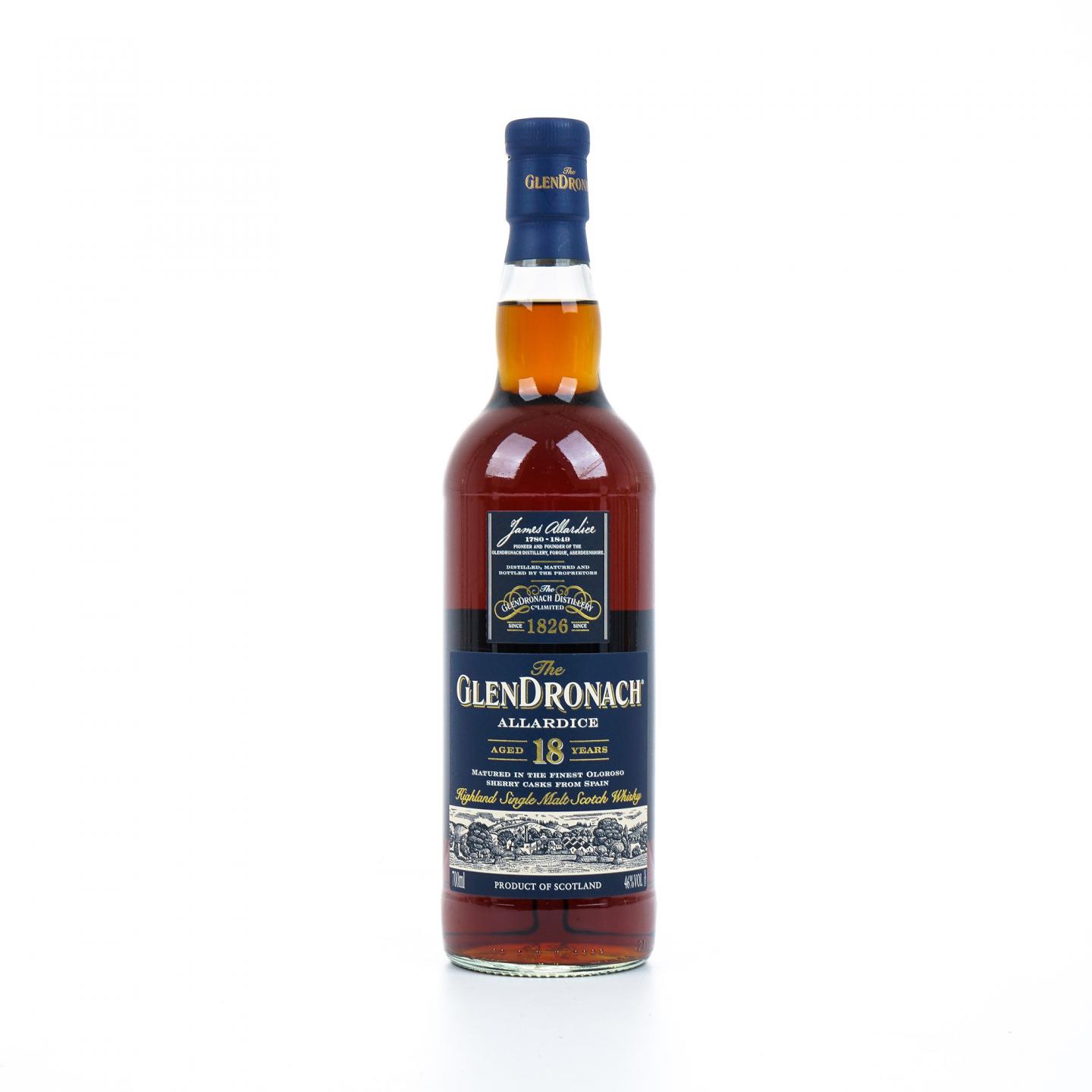 Glendronach 格兰多纳 18年 2019 Allardice 雪莉桶 行货