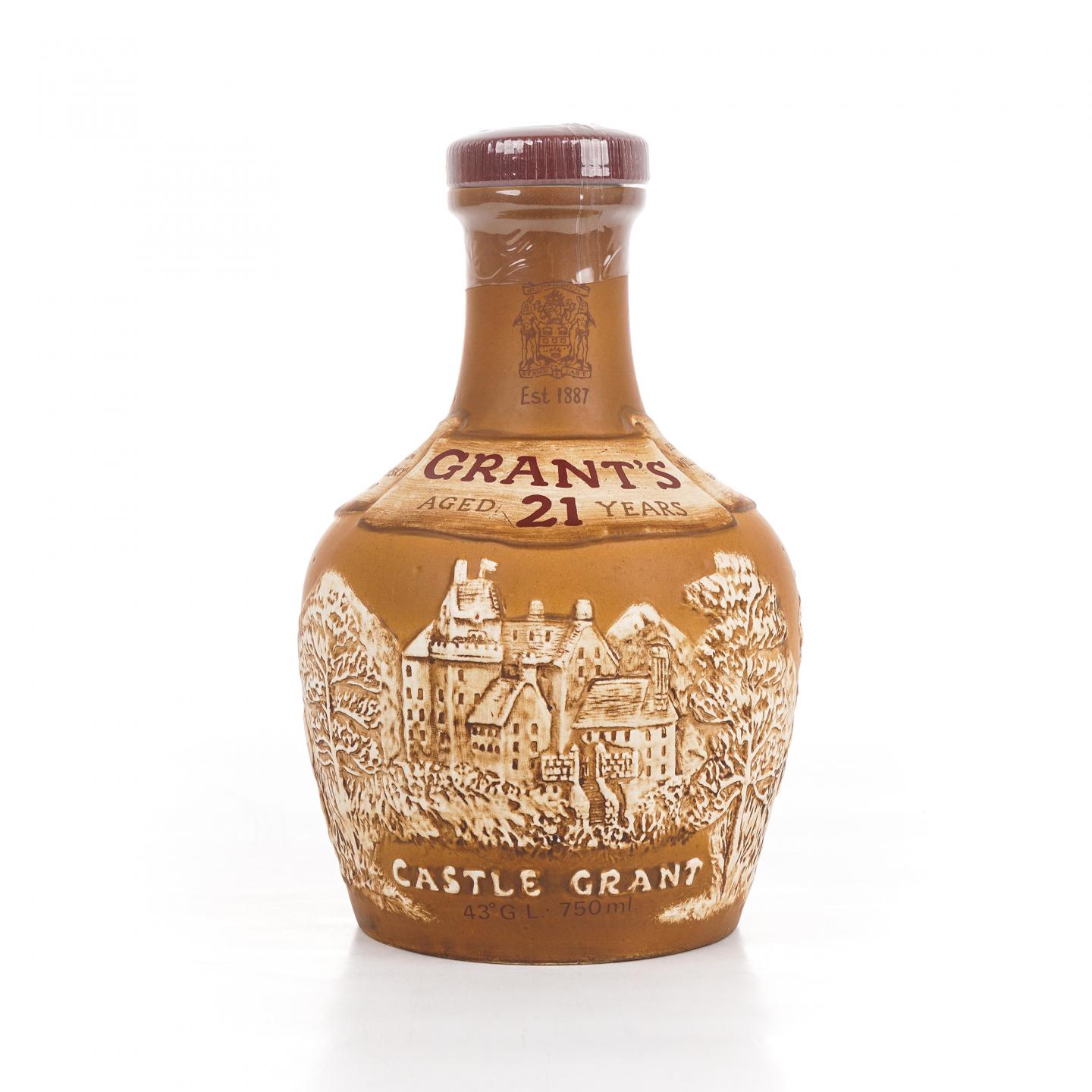 格兰特 21年 瓷瓶 750ml