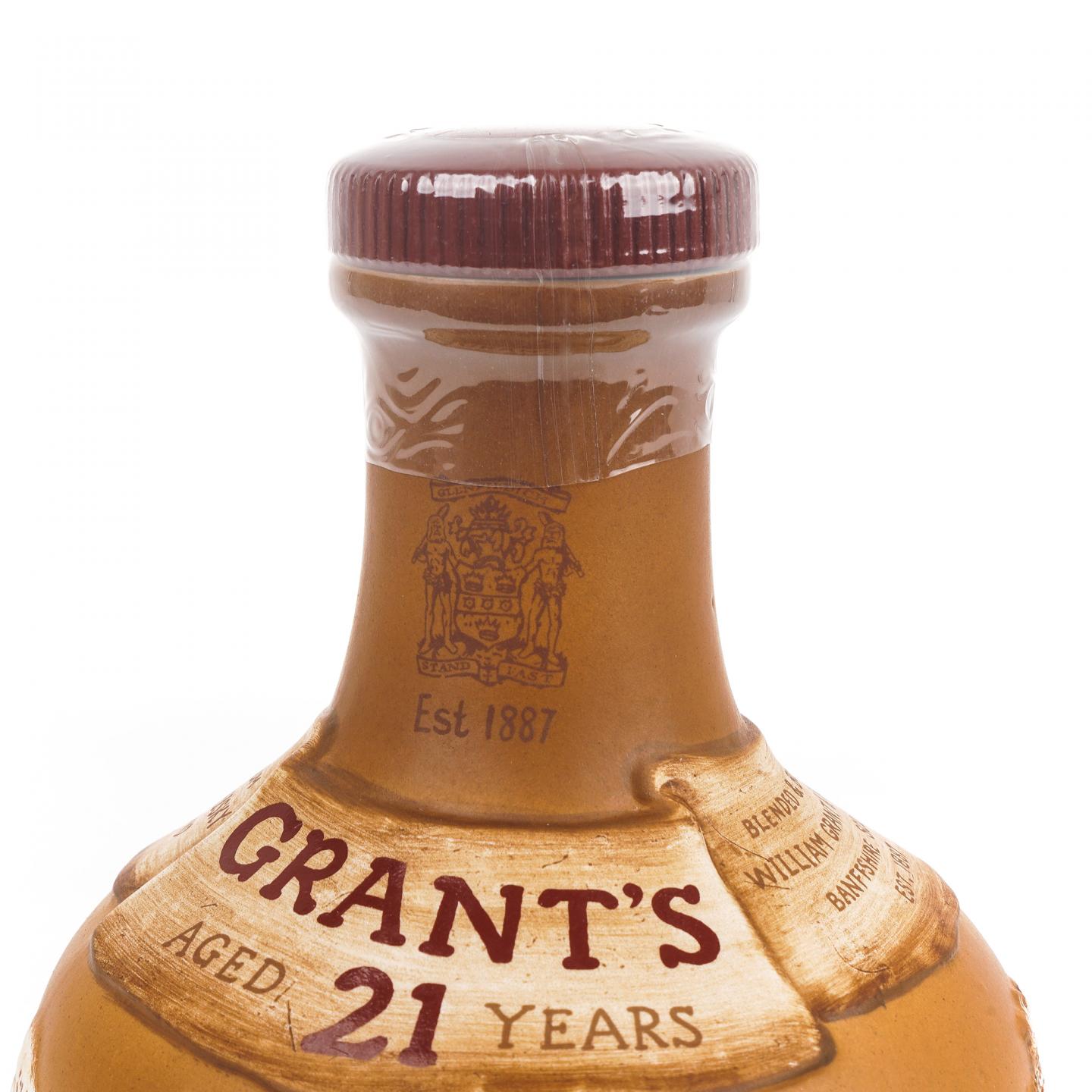 格兰特 21年 瓷瓶 750ml