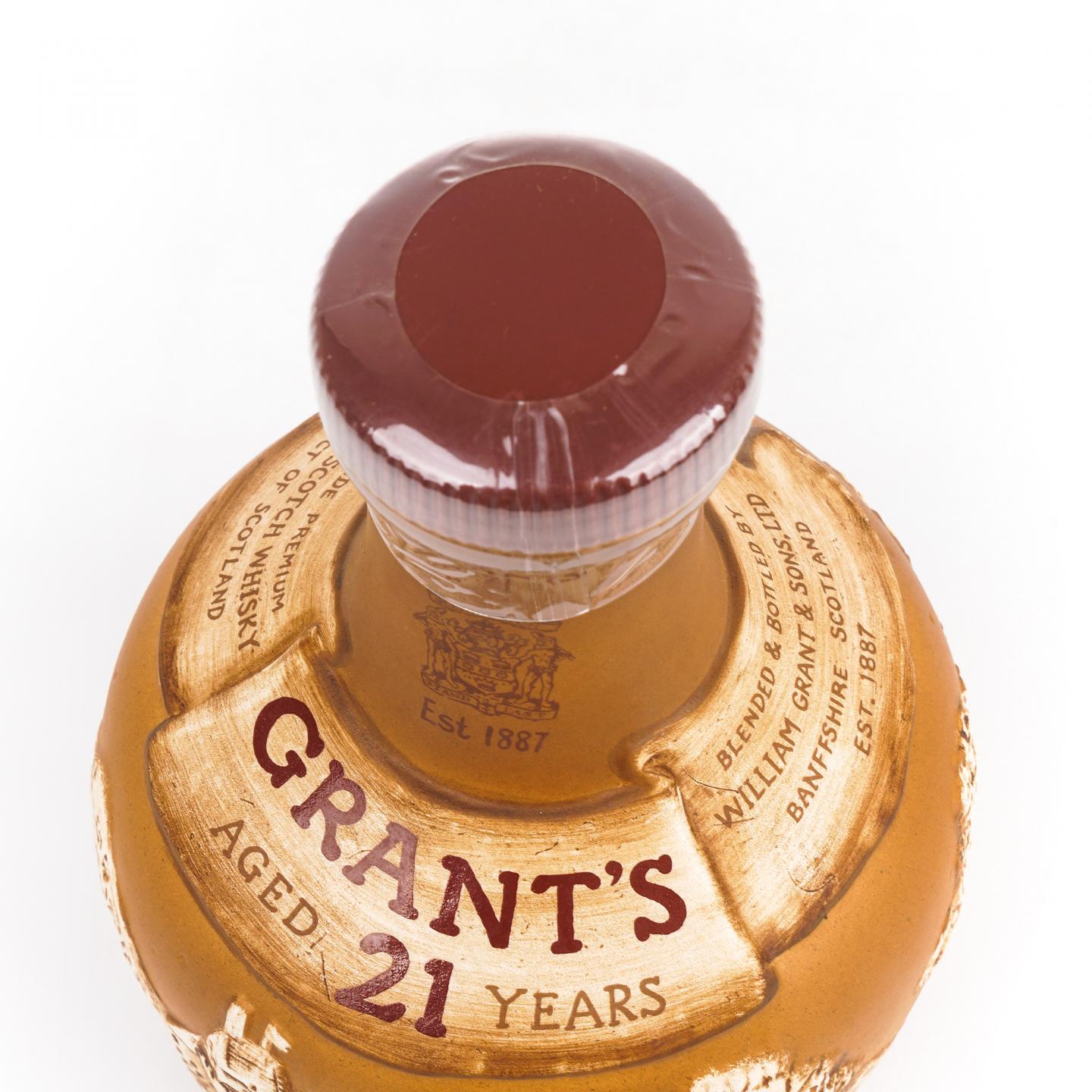 格兰特 21年 瓷瓶 750ml