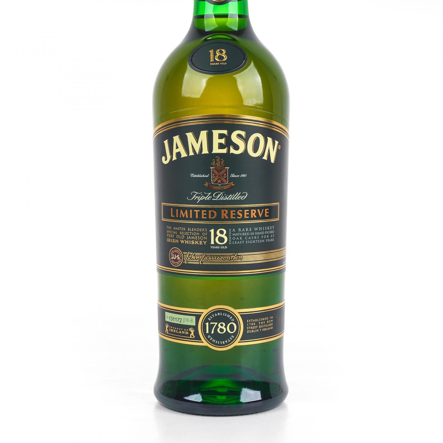 Jameson 尊美醇 18年 限量珍藏爱尔兰威士忌