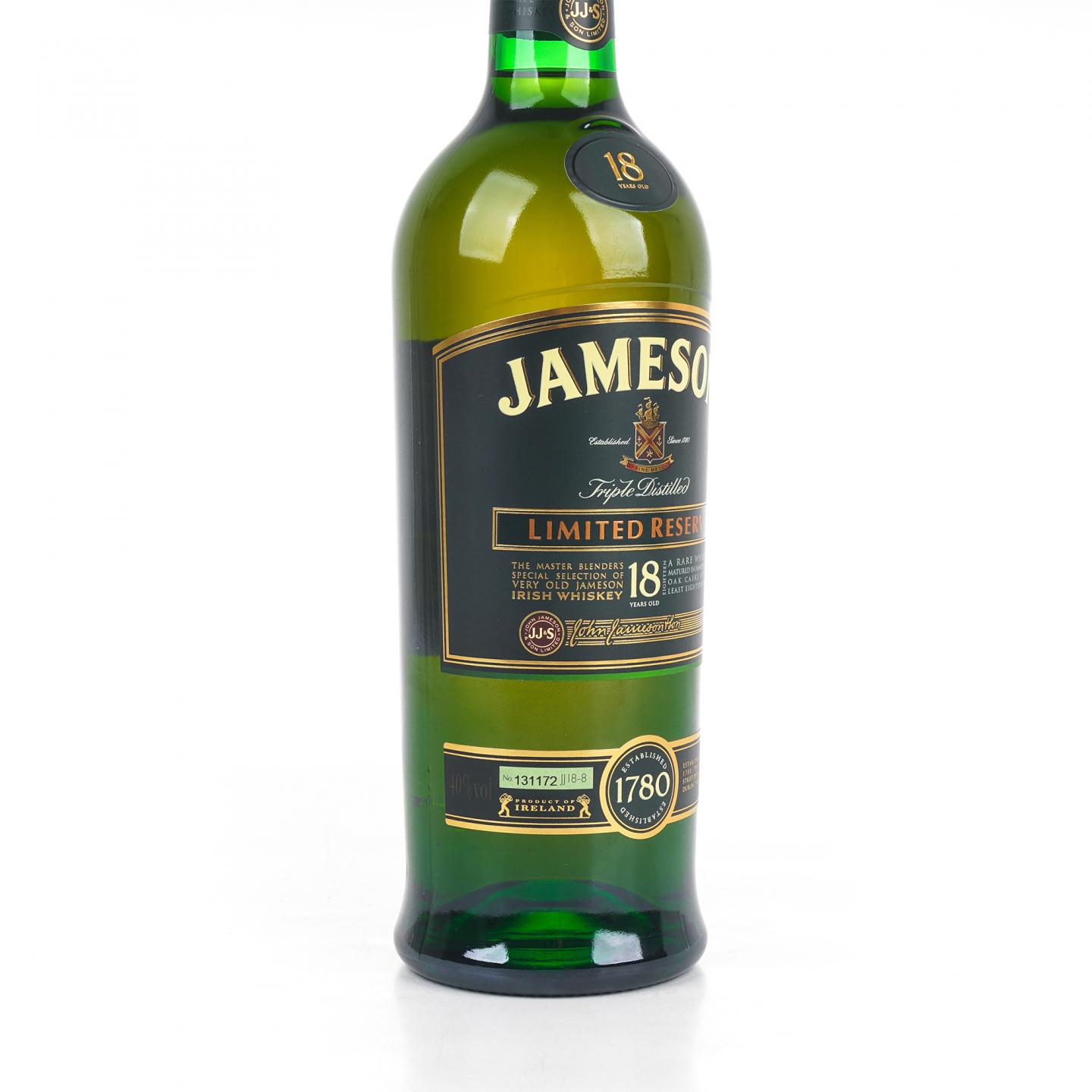 Jameson 尊美醇 18年 限量珍藏爱尔兰威士忌