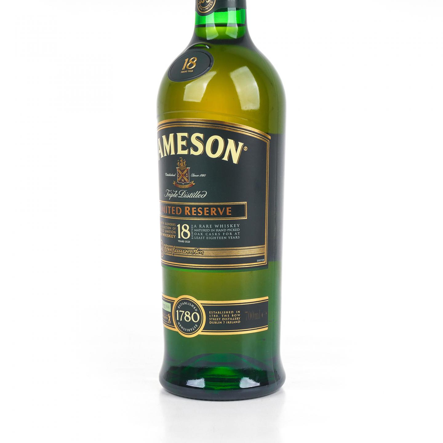 Jameson 尊美醇 18年 限量珍藏爱尔兰威士忌