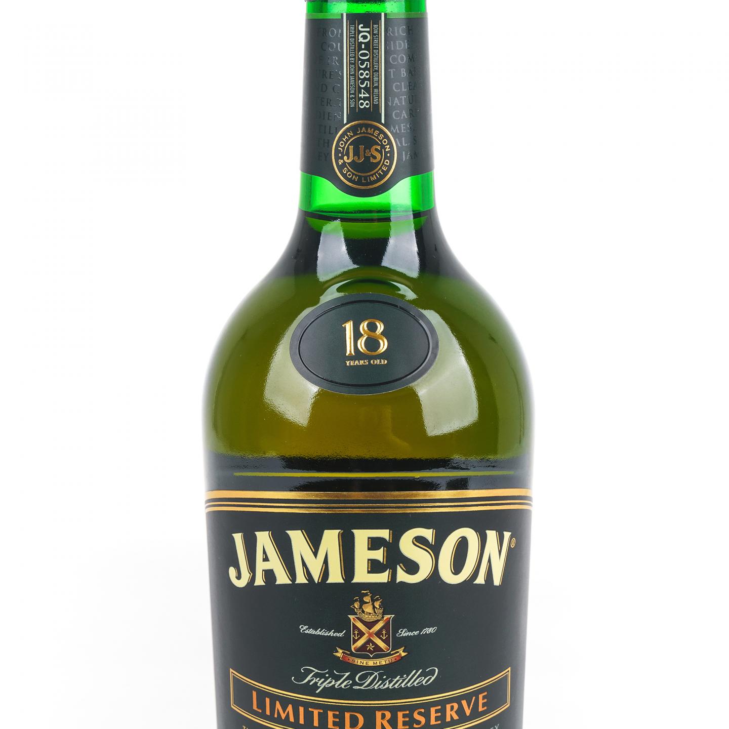 Jameson 尊美醇 18年 限量珍藏爱尔兰威士忌