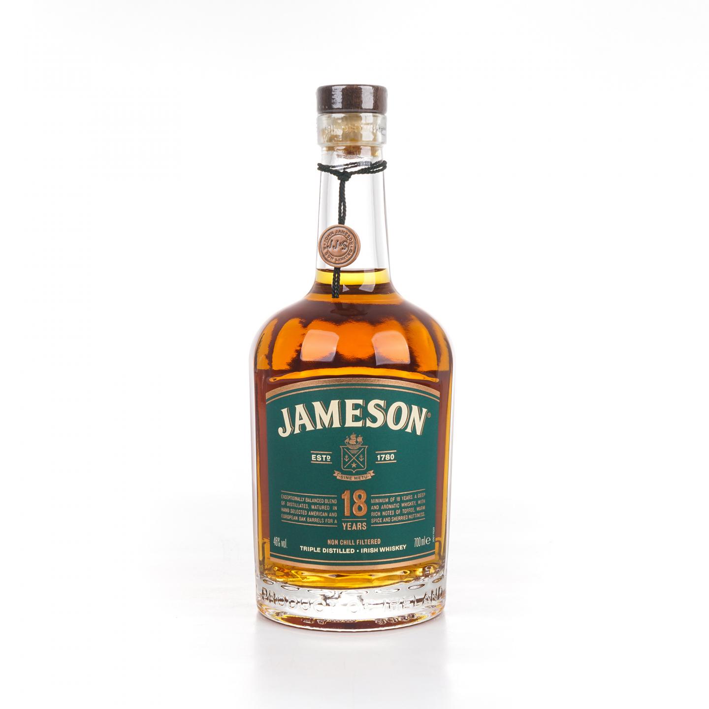 Jameson 尊美醇 18年 爱尔兰威士忌 调和