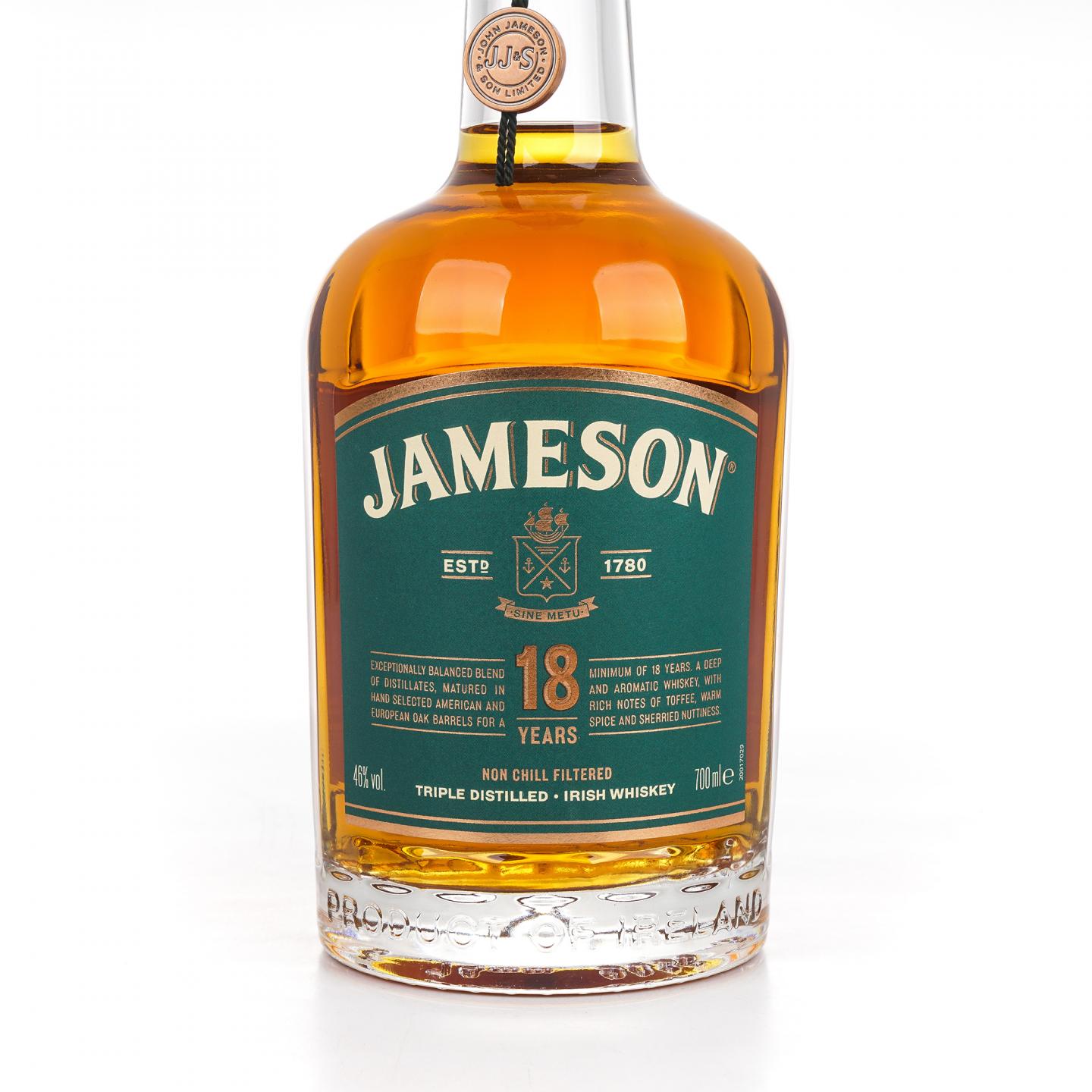 Jameson 尊美醇 18年 爱尔兰威士忌 调和