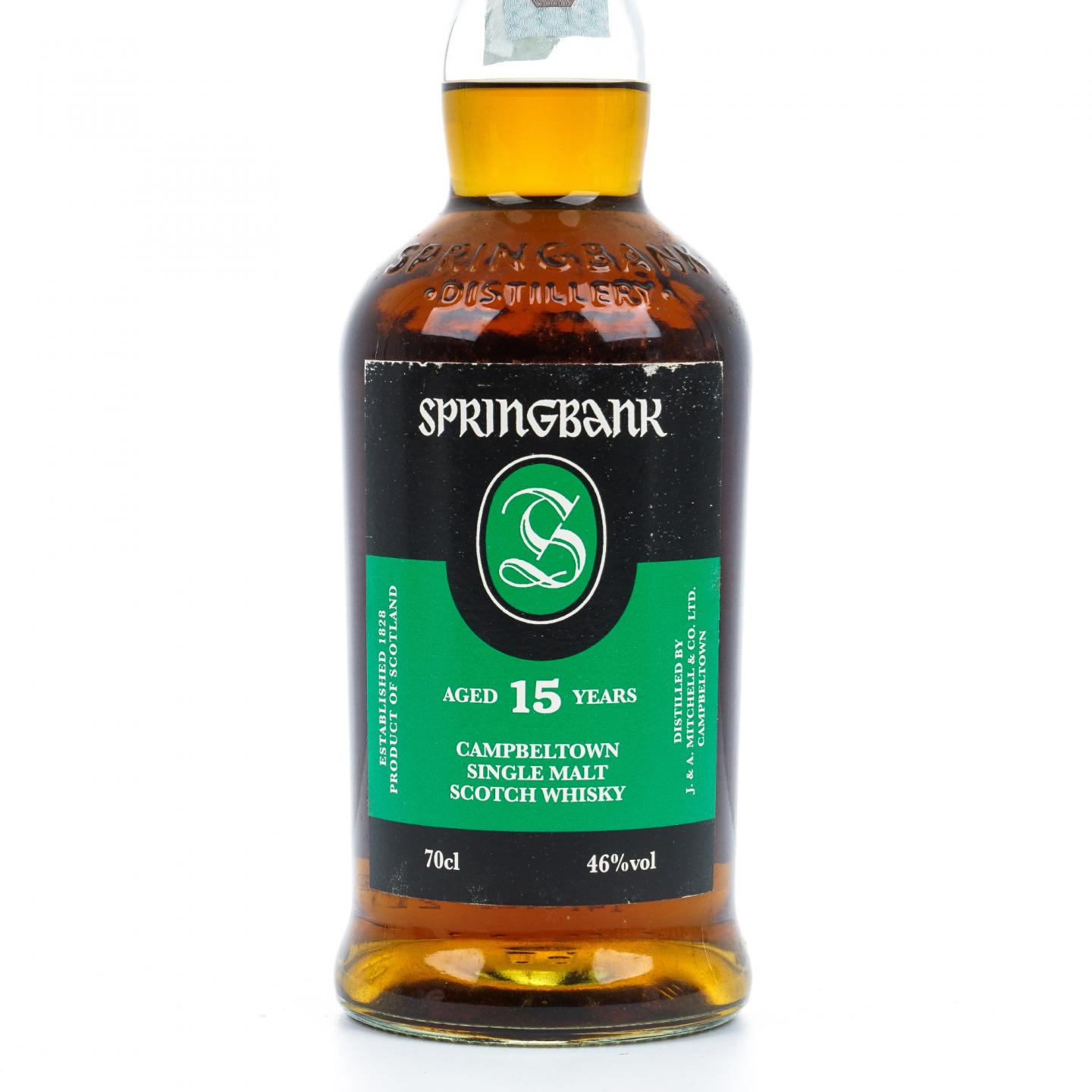 Springbank 云顶 15年 2021 绿标 46%