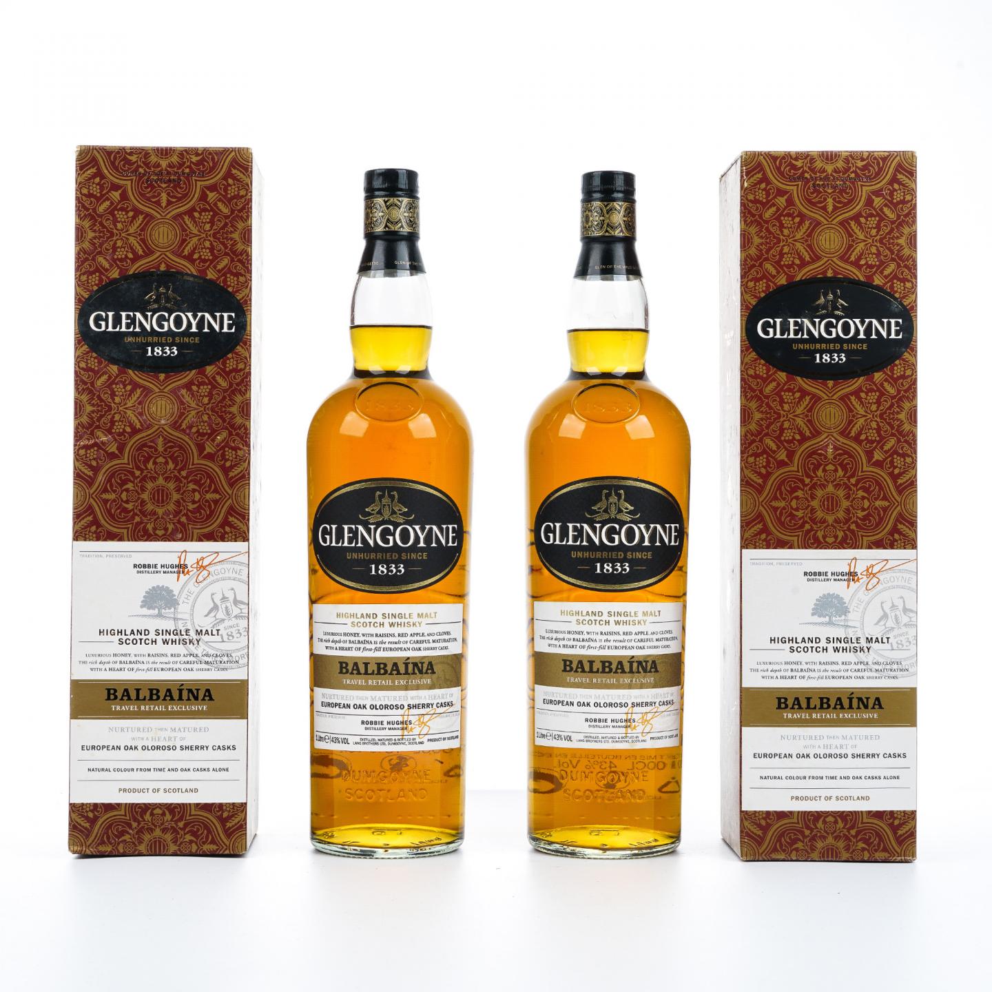 Glengoyne 格兰哥尼 Balbaina 雪莉桶 1000ml*2