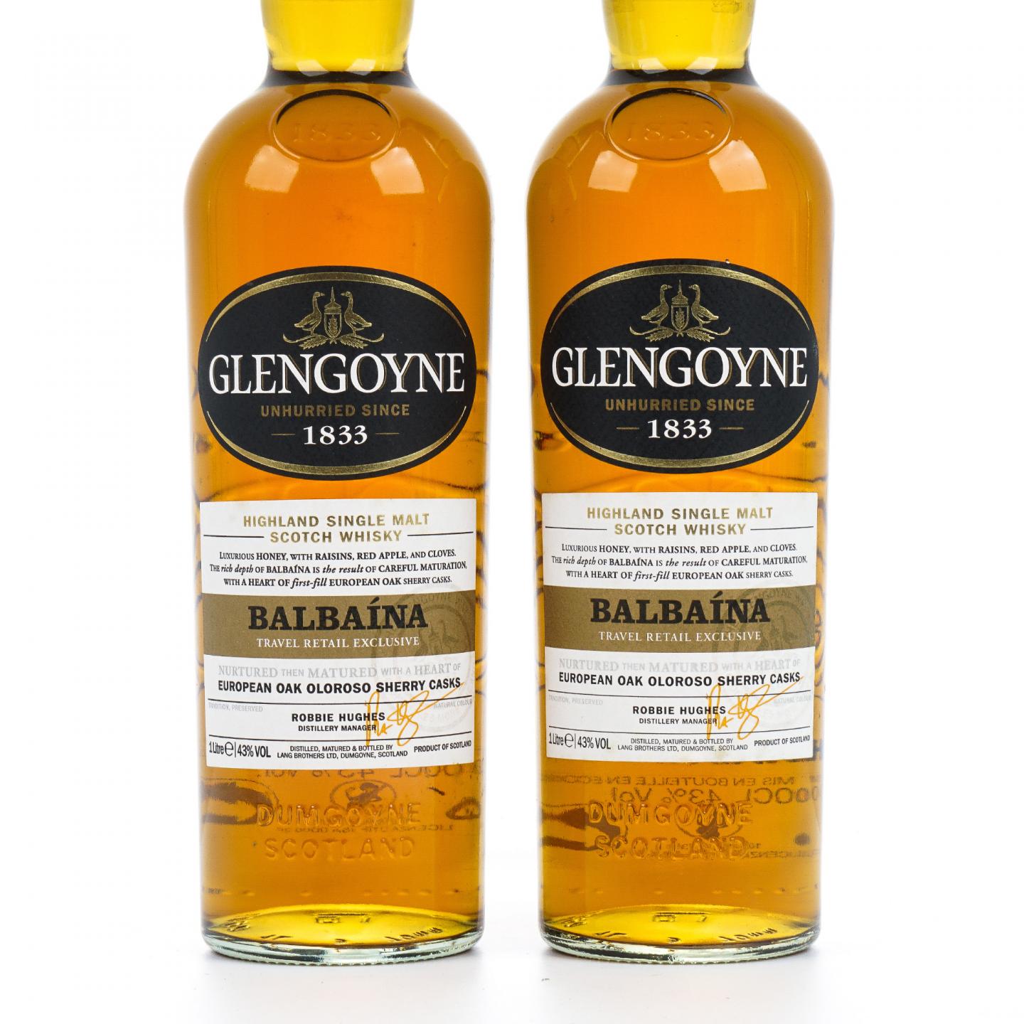 Glengoyne 格兰哥尼 Balbaina 雪莉桶 1000ml*2