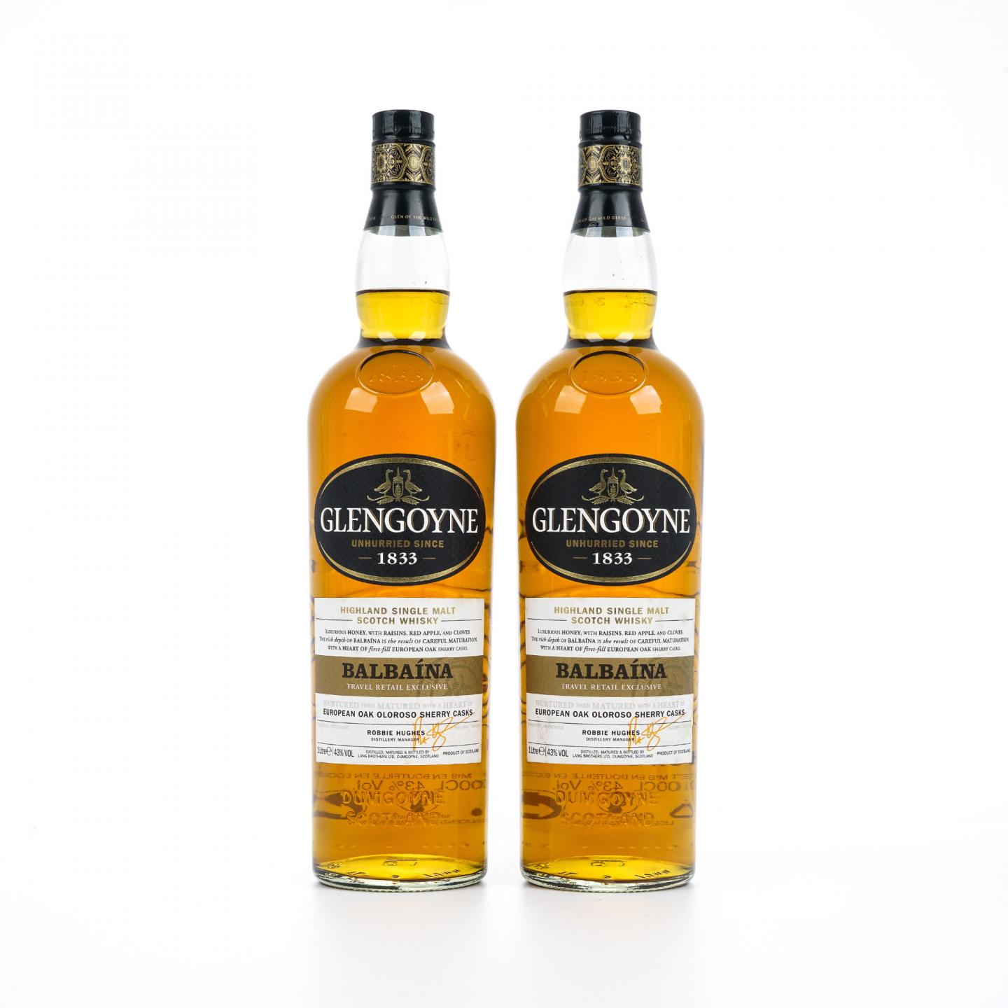Glengoyne 格兰哥尼 Balbaina 雪莉桶 1000ml*2瓶组