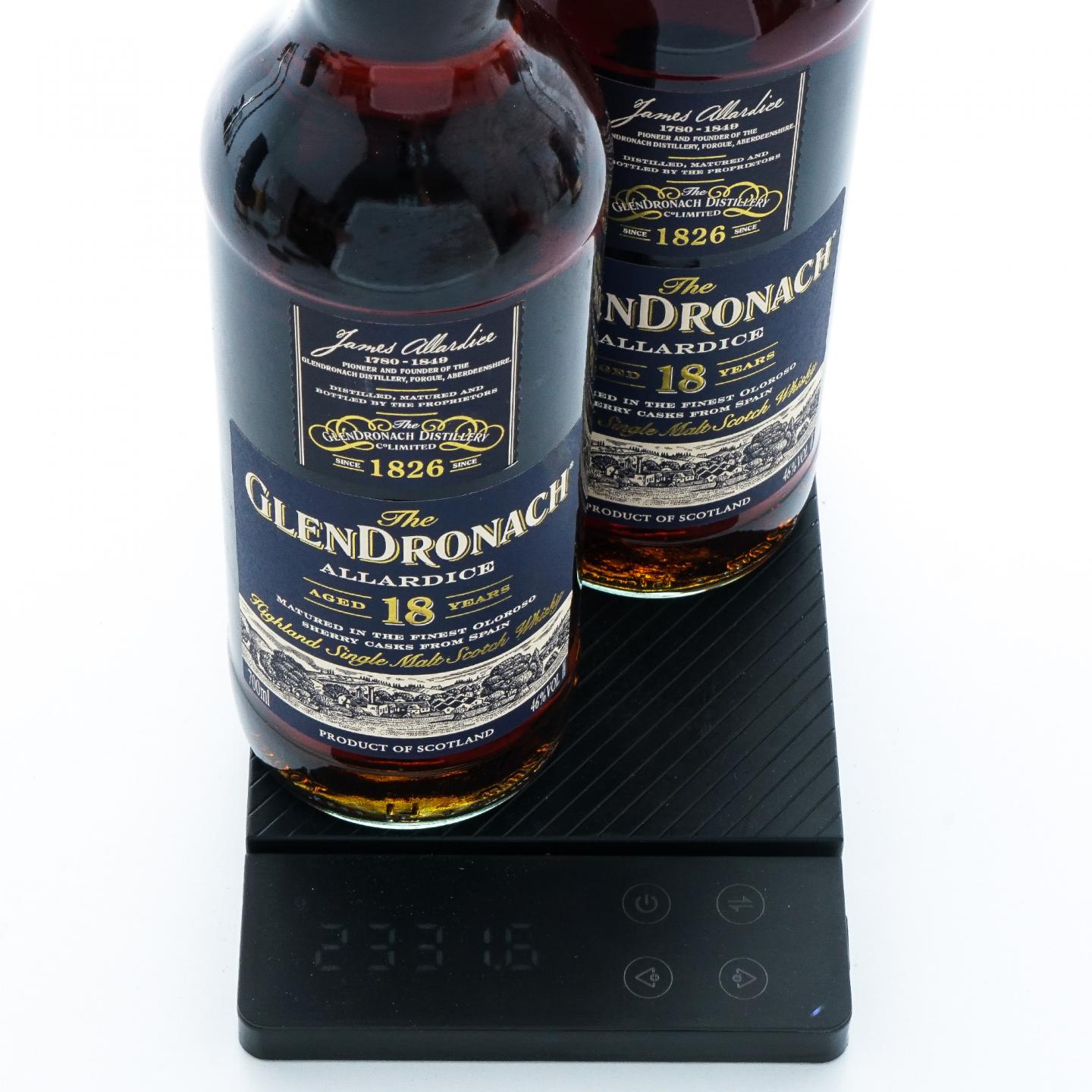 Glendronach 格兰多纳 18年 2020 Allardice 雪莉桶 2瓶组