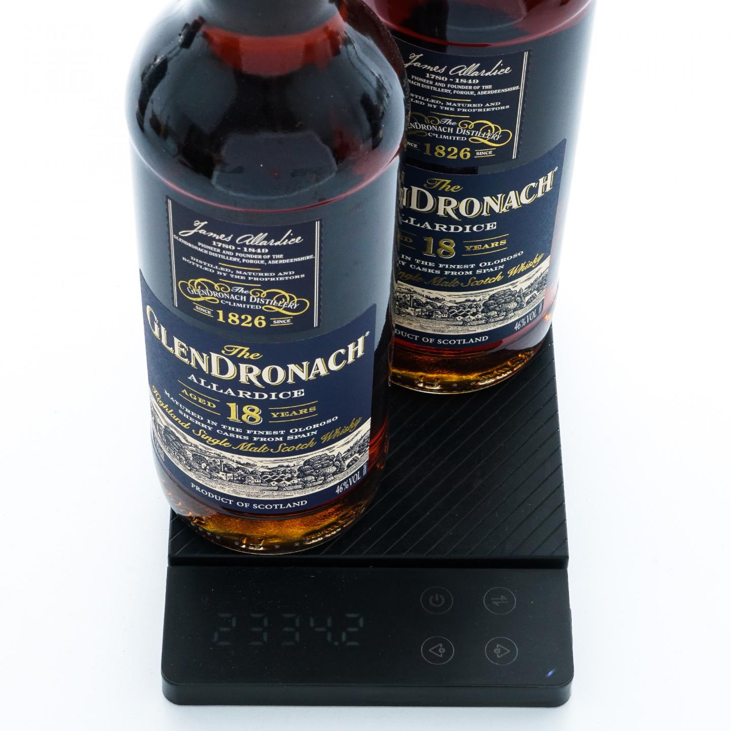 Glendronach 格兰多纳 18年 2019 Allardice 雪莉桶 2瓶组