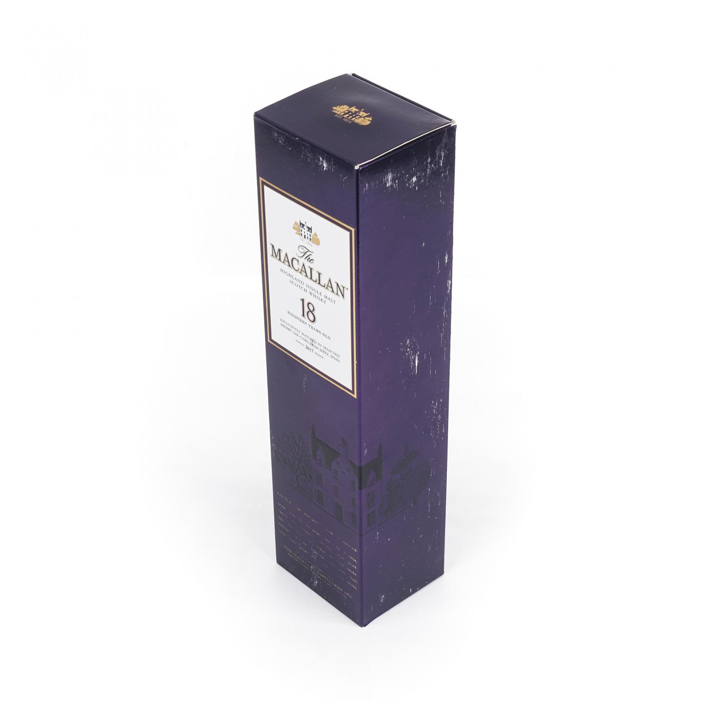 Macallan 麦卡伦 18年 2017 雪莉桶