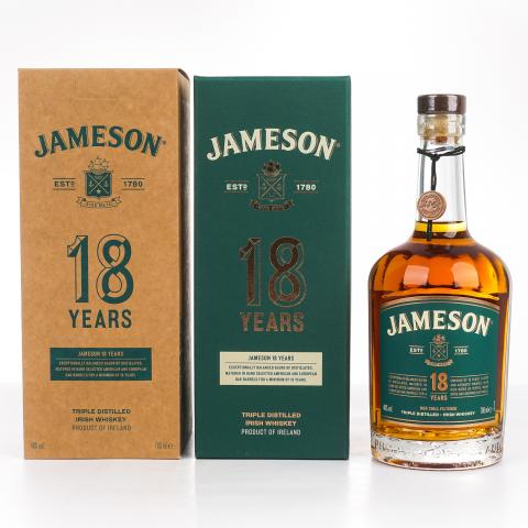 Jameson 尊美醇 18年 爱尔兰威士忌 调和