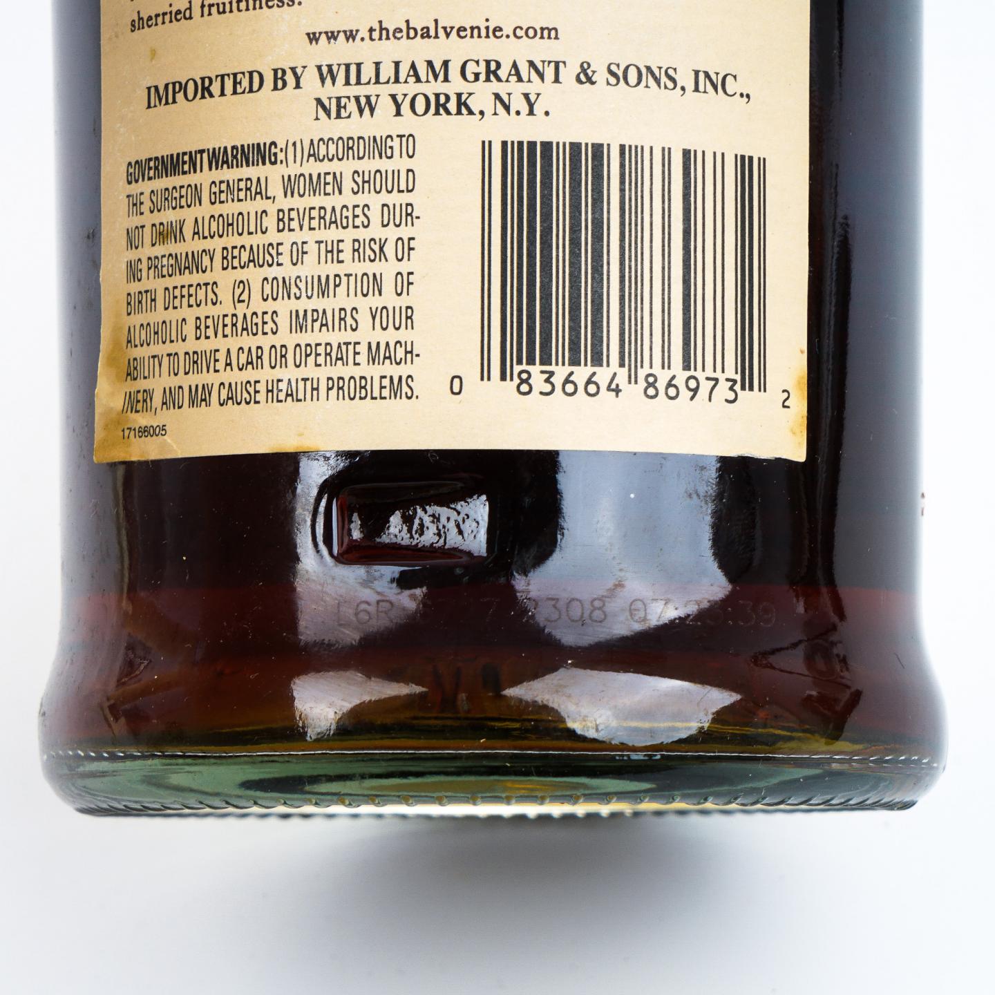 Balvenie 百富 17年 雪莉桶 第一版 750ml
