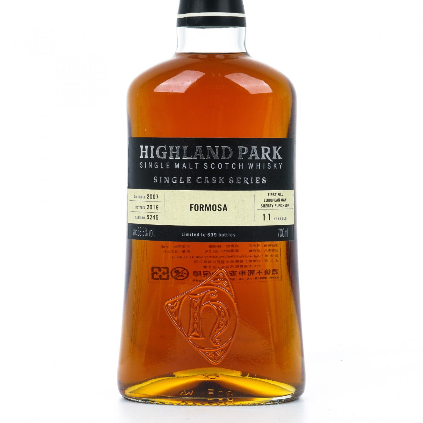 Highland Park 高原骑士 11年 2007-2019 单桶#5245 Formosa