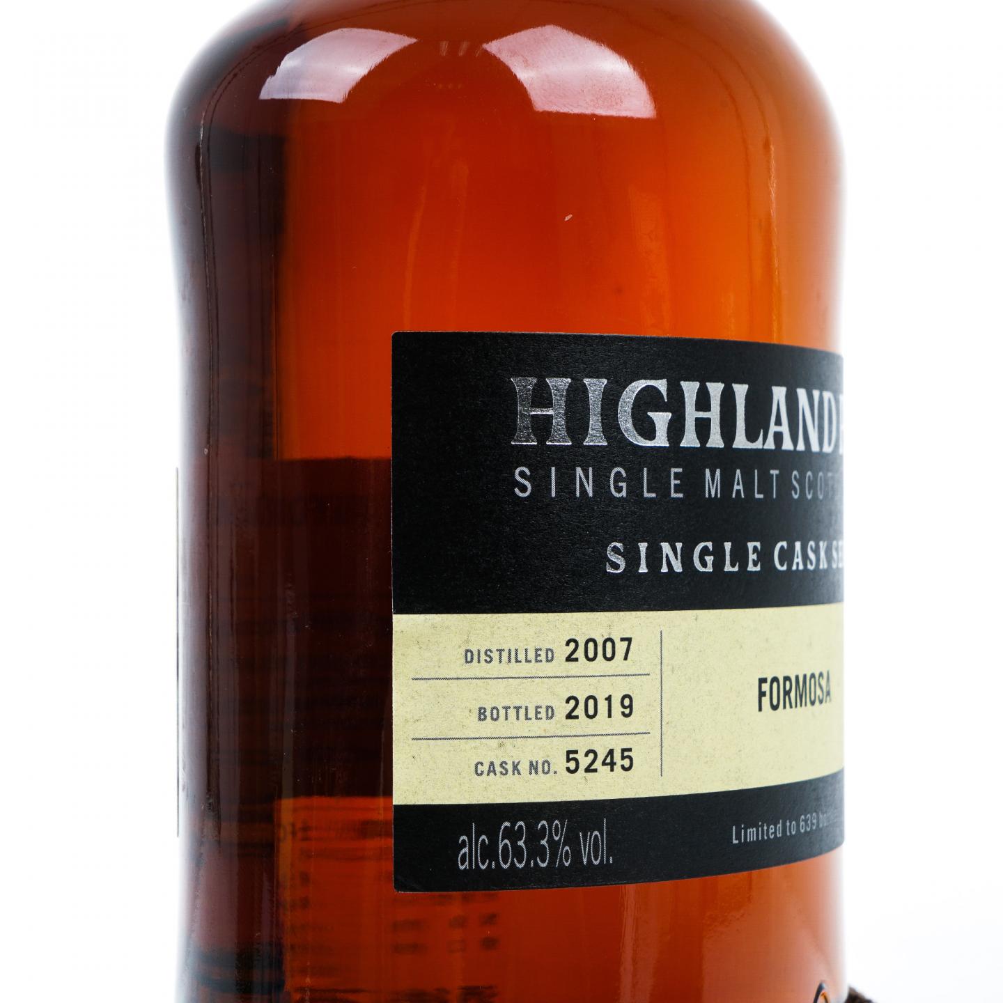 Highland Park 高原骑士 11年 2007-2019 单桶#5245 Formosa