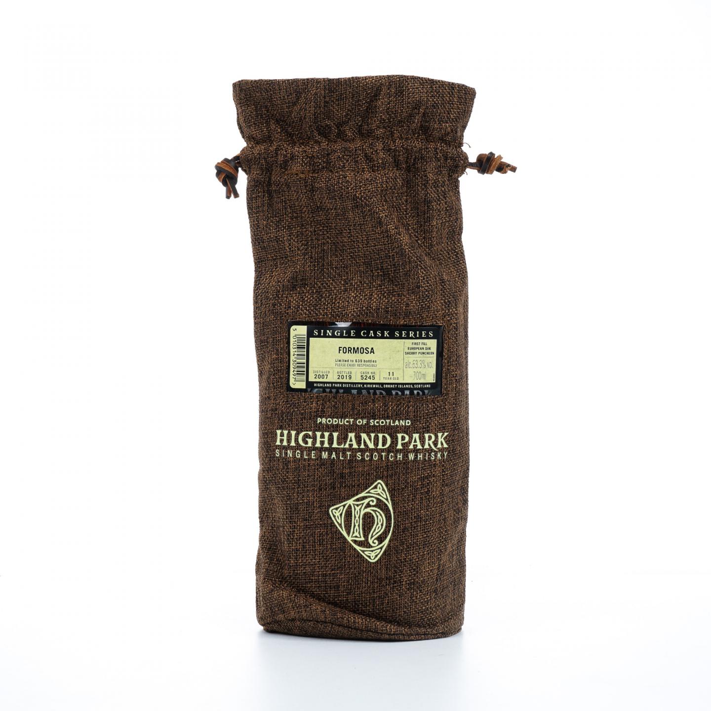 Highland Park 高原骑士 11年 2007-2019 单桶#5245 Formosa