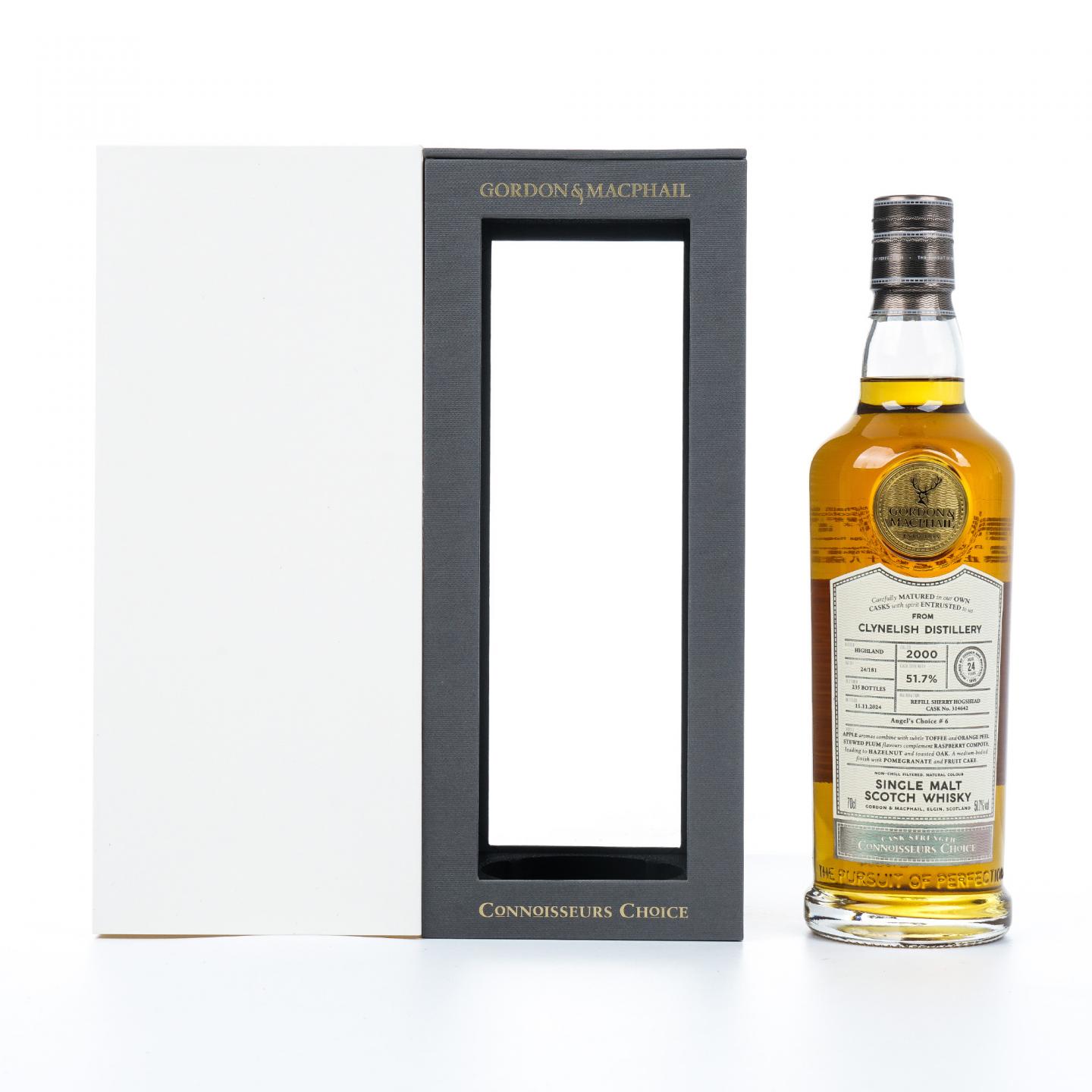 Clynelish 克里尼利基 24年 2000-2024 GM鉴赏家之选 雪莉桶