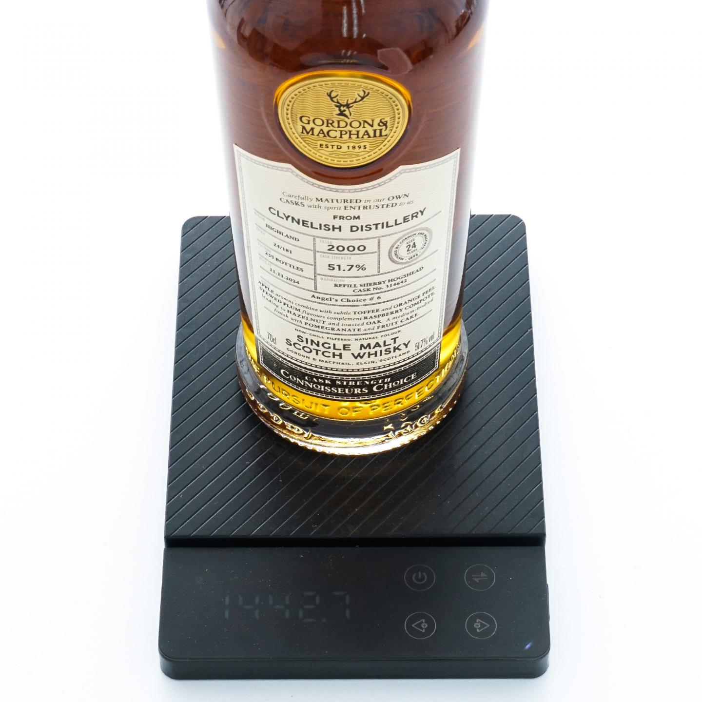 Clynelish 克里尼利基 24年 2000-2024 GM鉴赏家之选 雪莉桶