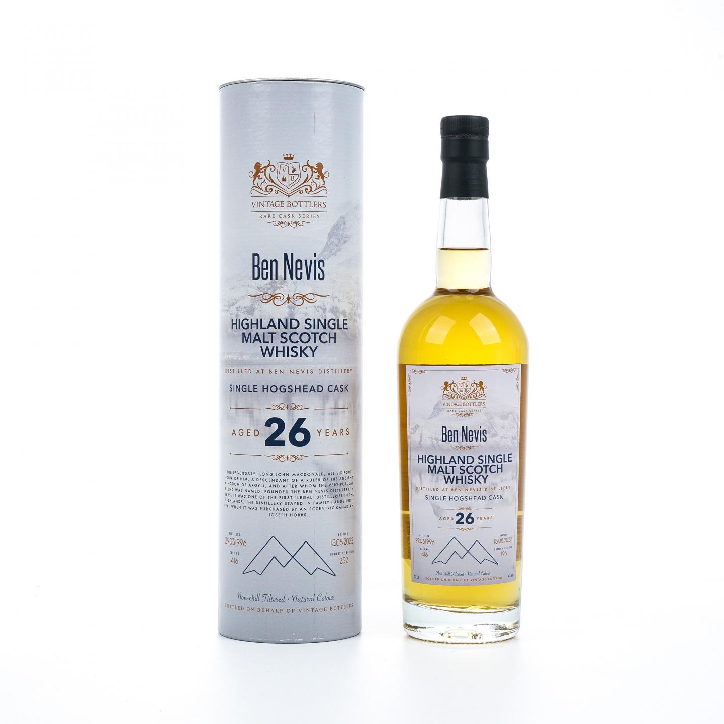 Ben Nevis 本尼维斯 26年 1996-2022 VBtl