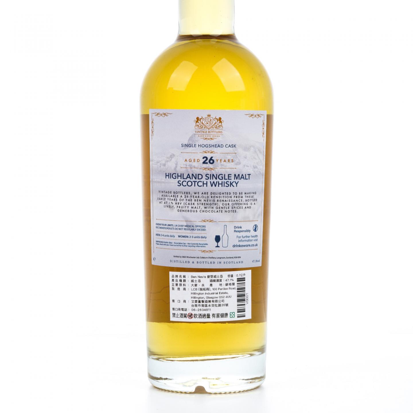 Ben Nevis 本尼维斯 26年 1996-2022 VBtl