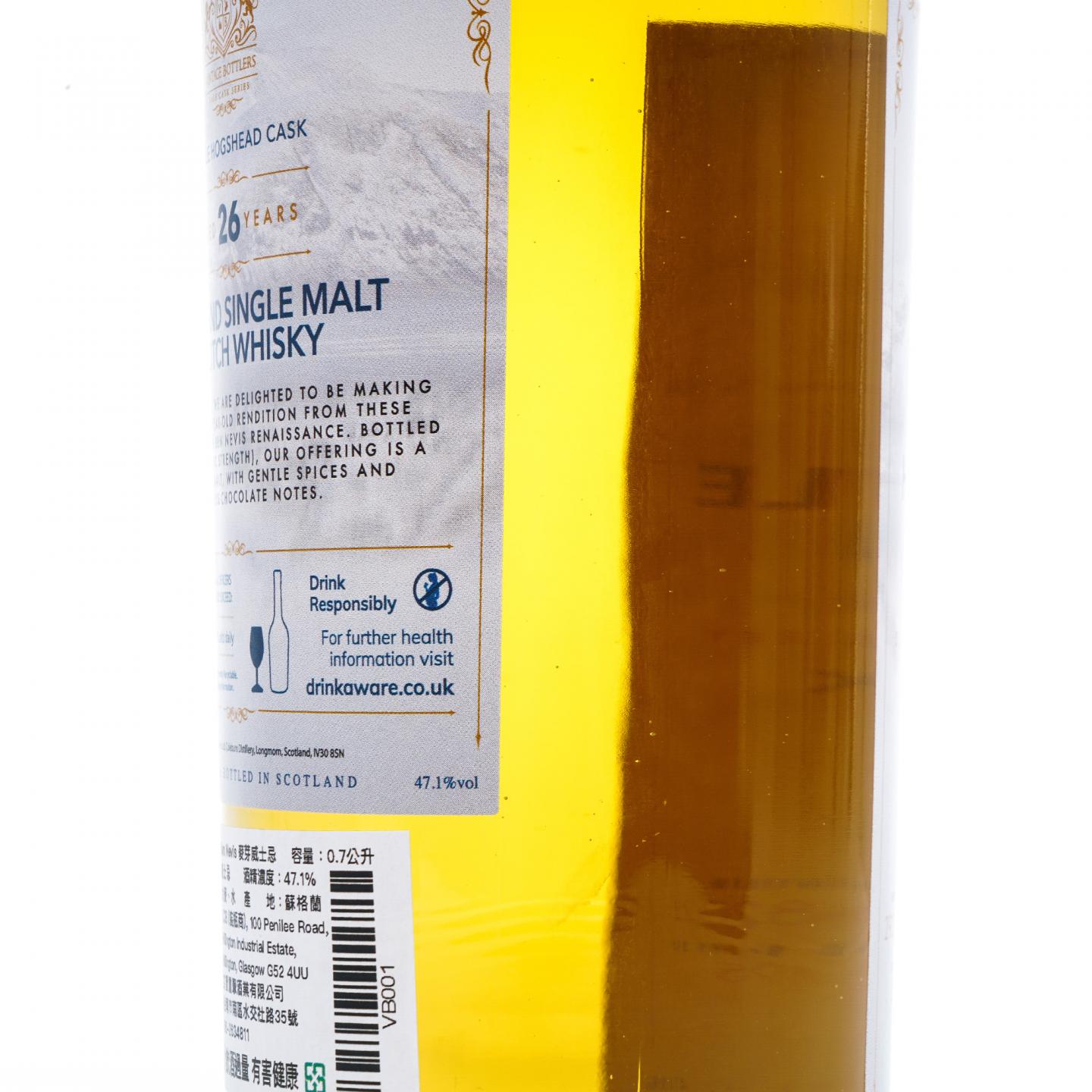 Ben Nevis 本尼维斯 26年 1996-2022 VBtl