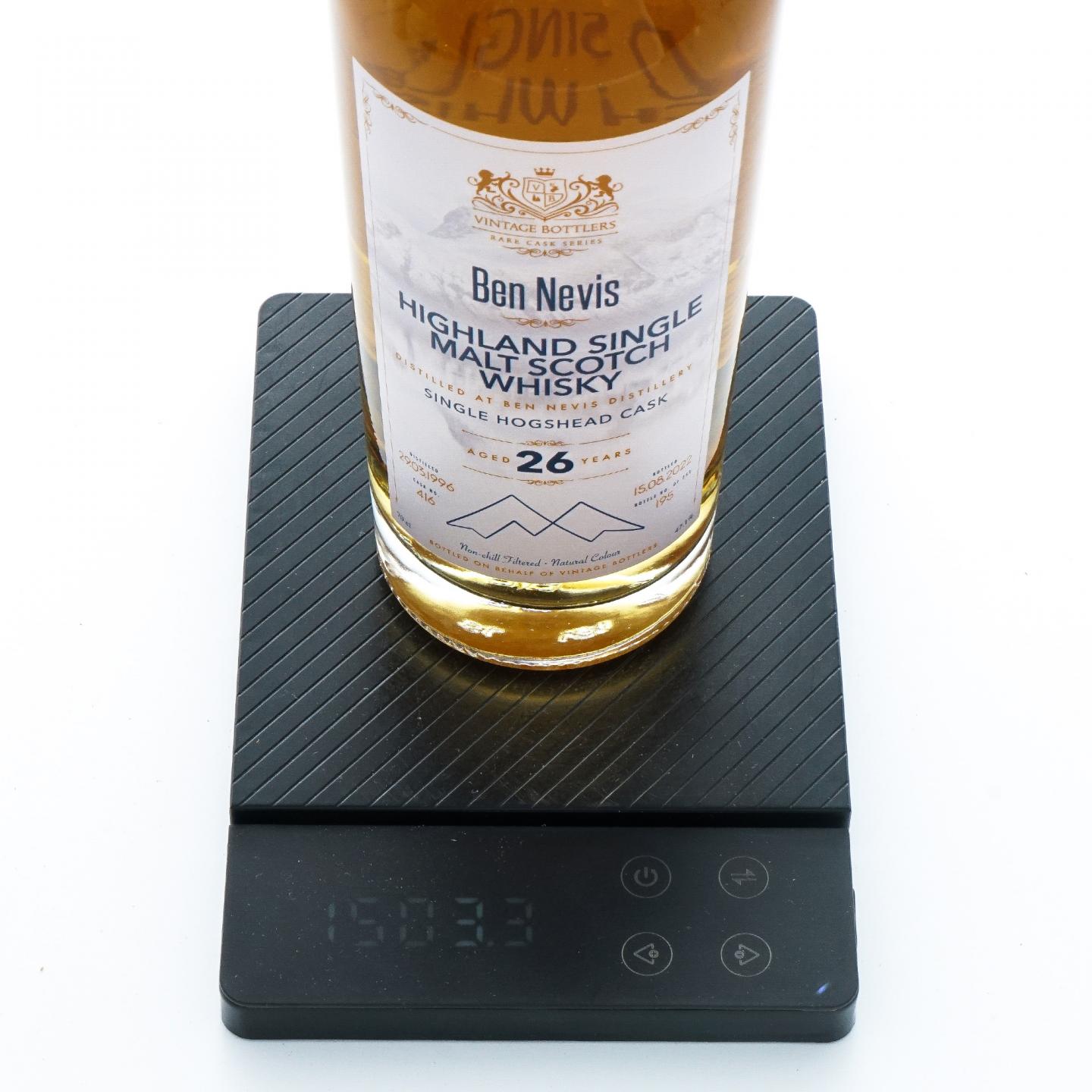 Ben Nevis 本尼维斯 26年 1996-2022 VBtl
