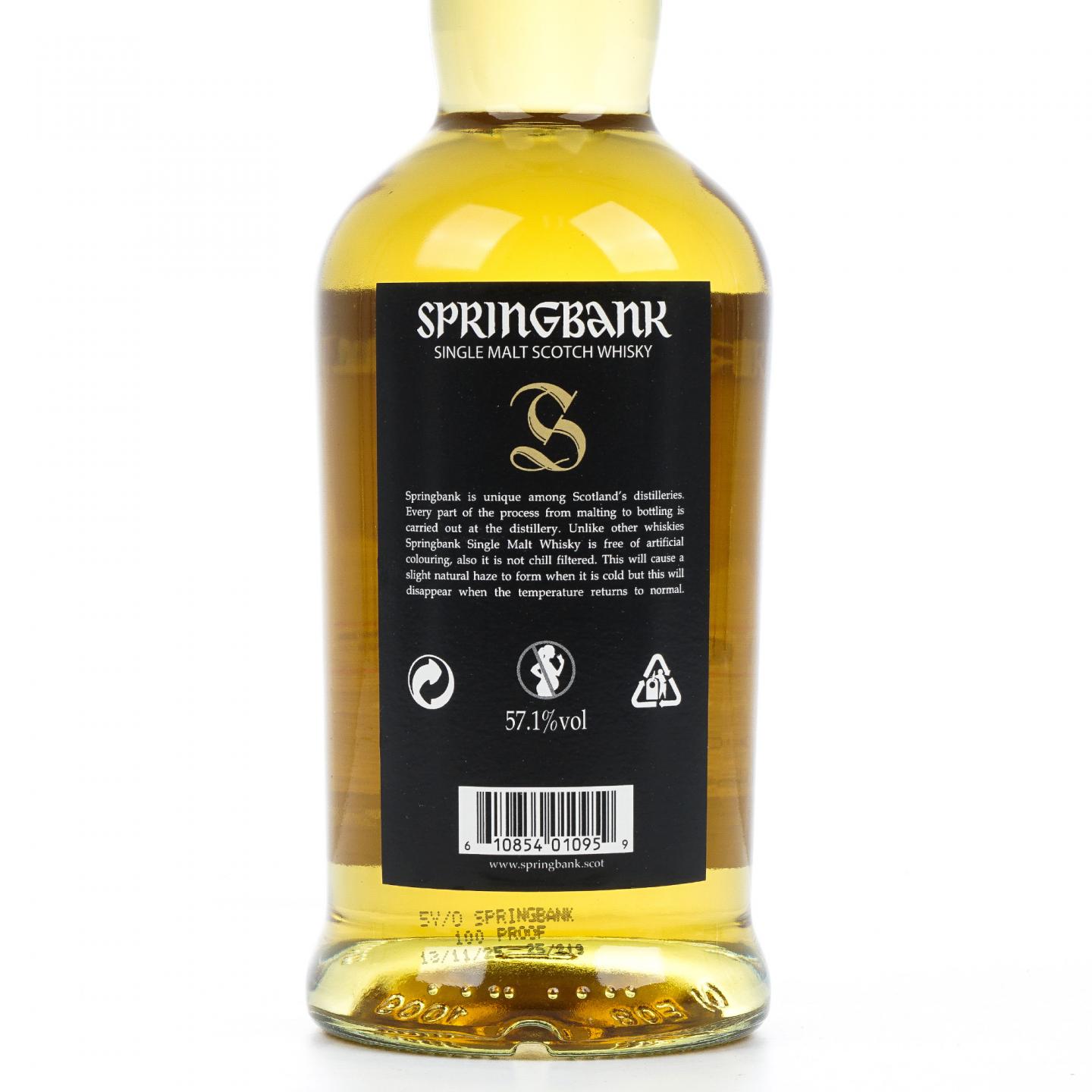 Springbank 云顶 5年 2025 100°proof