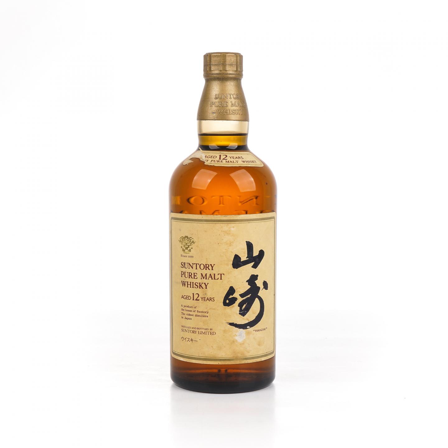 山崎 12年 金花标 Pure Malt 750ml