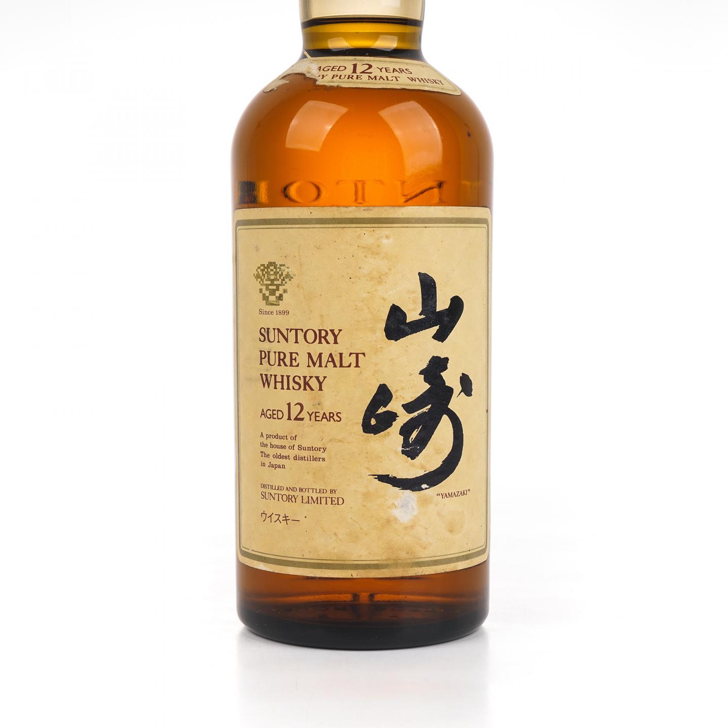 山崎 12年 金花标 Pure Malt 750ml