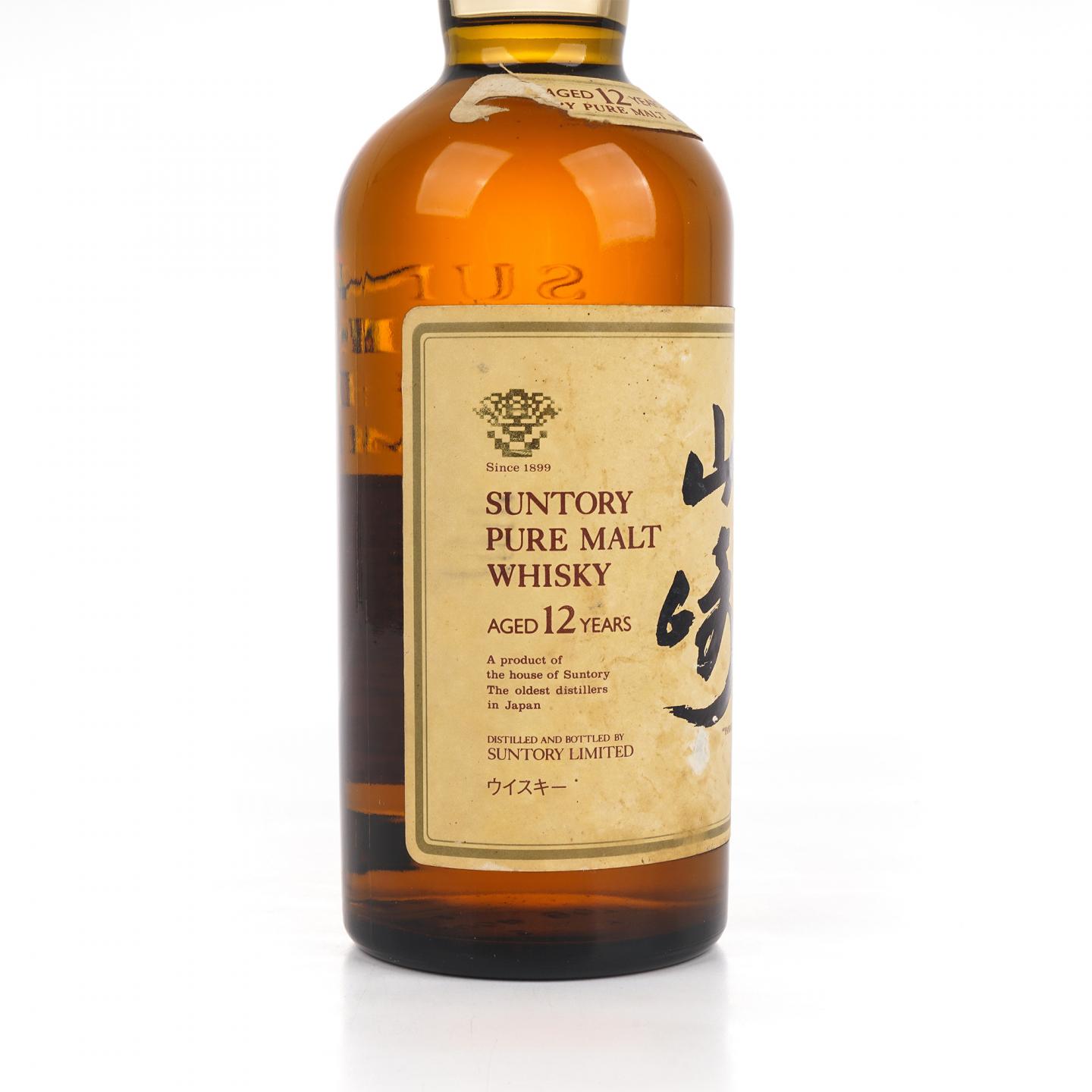 山崎 12年 金花标 Pure Malt 750ml