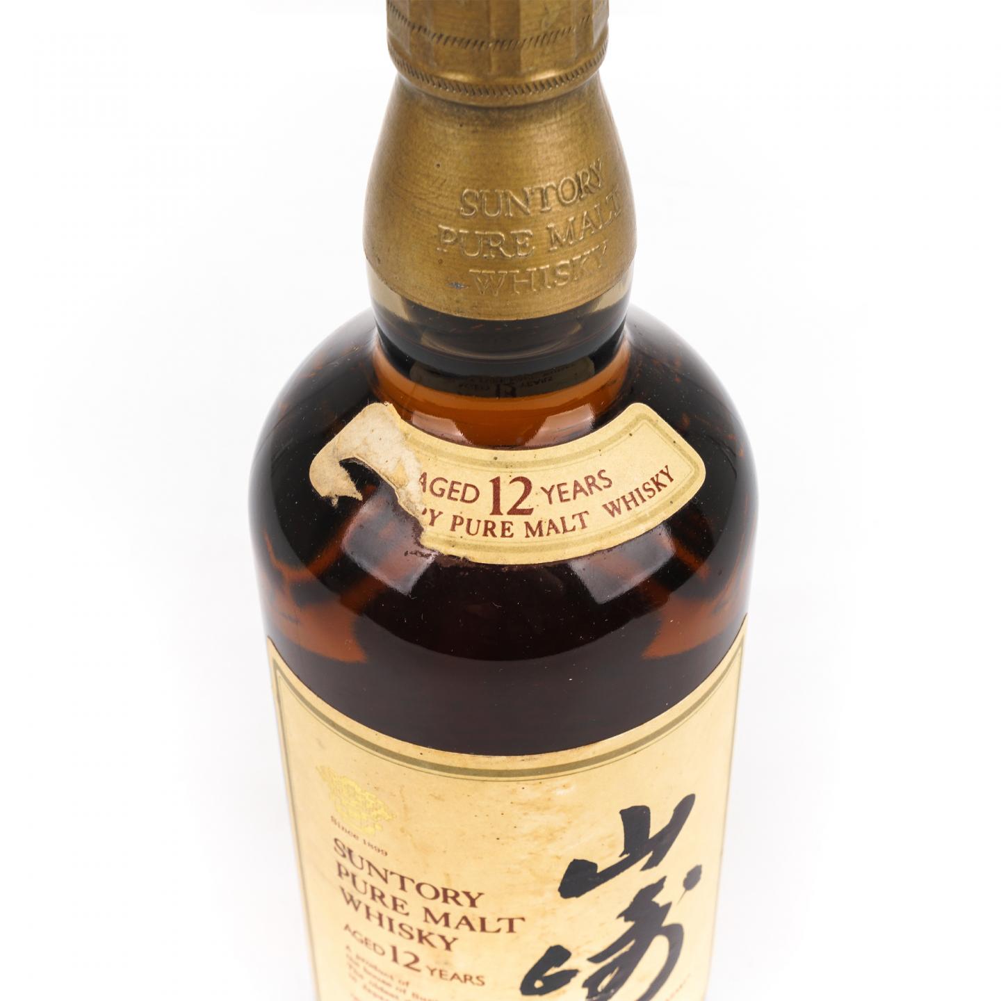山崎 12年 金花标 Pure Malt 750ml