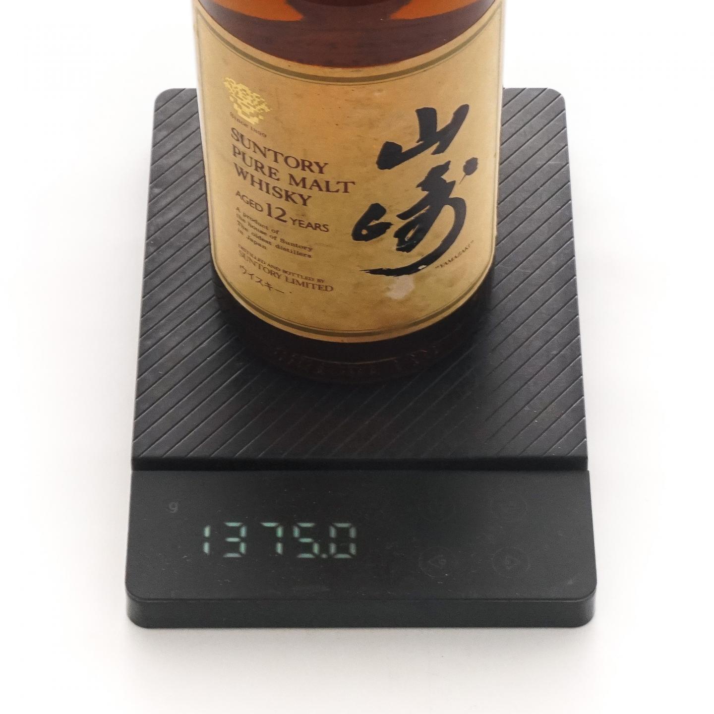 山崎 12年 金花标 Pure Malt 750ml