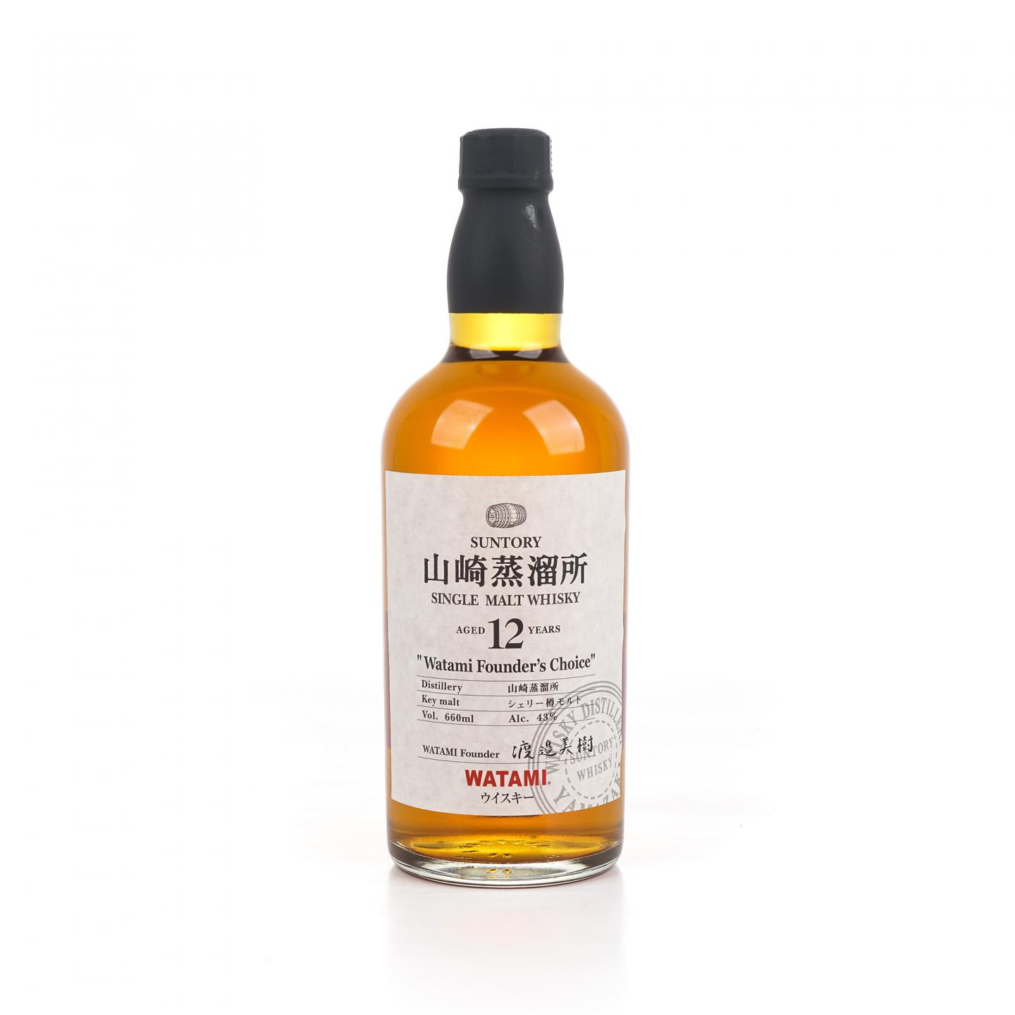 山崎 12年 渡边美树 Watami Founder’s Choice 660ml