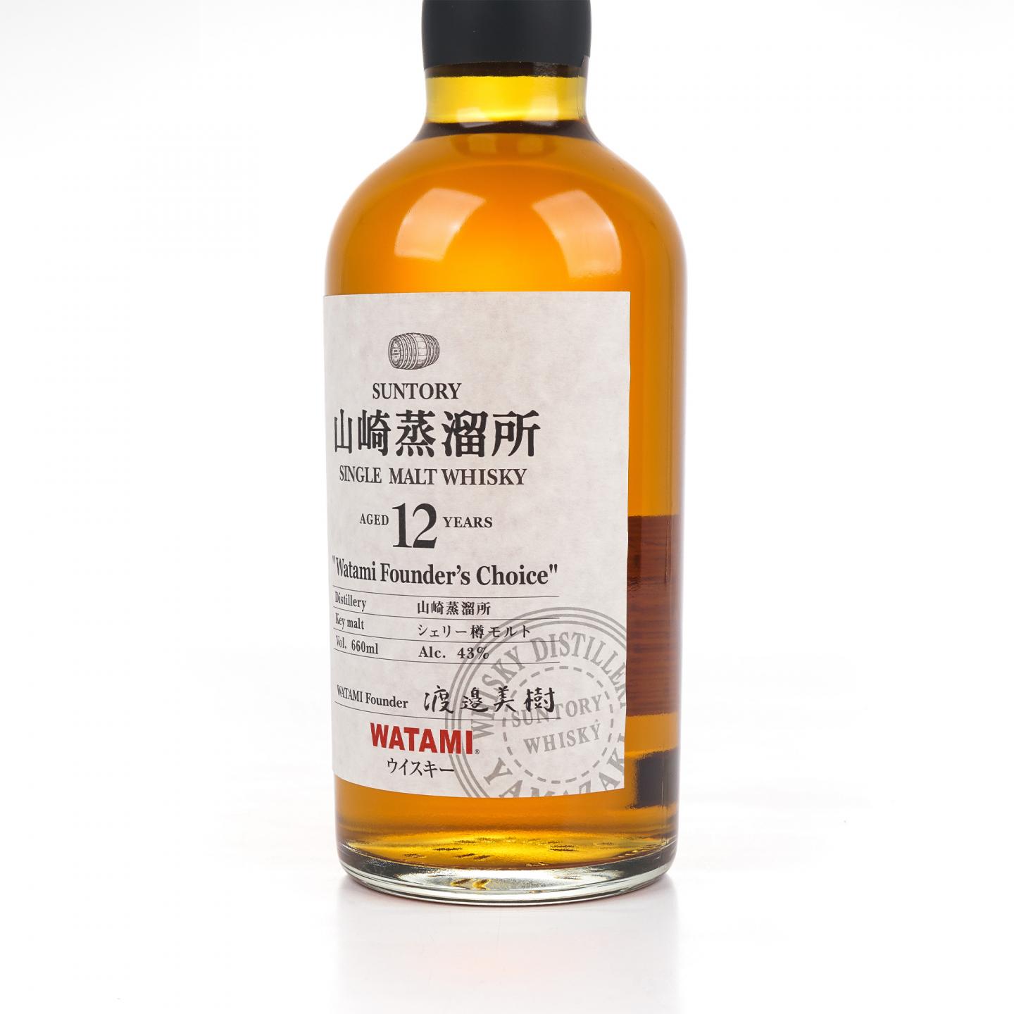山崎 12年 渡边美树 Watami Founder’s Choice 660ml