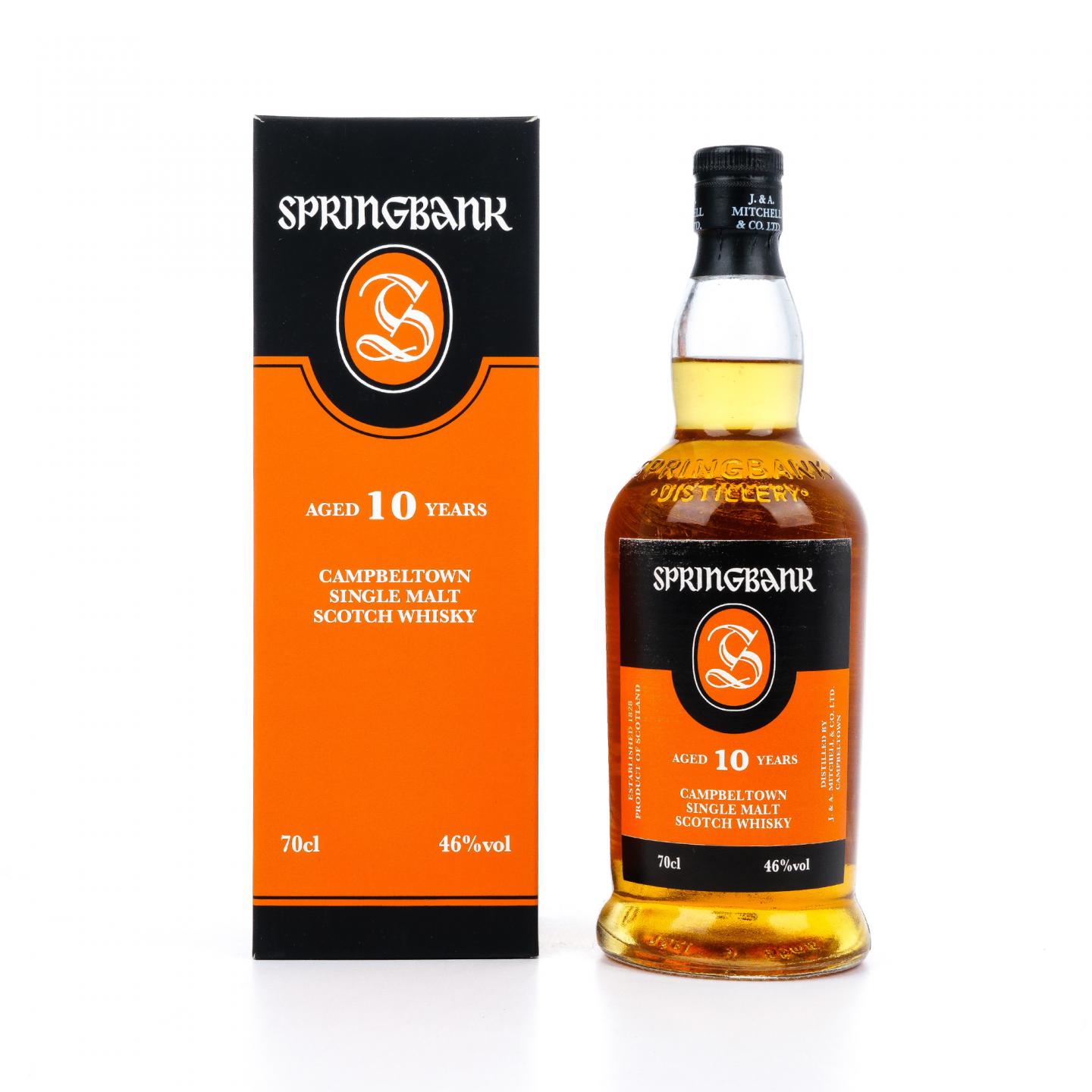 Springbank 云顶 10年 2018版