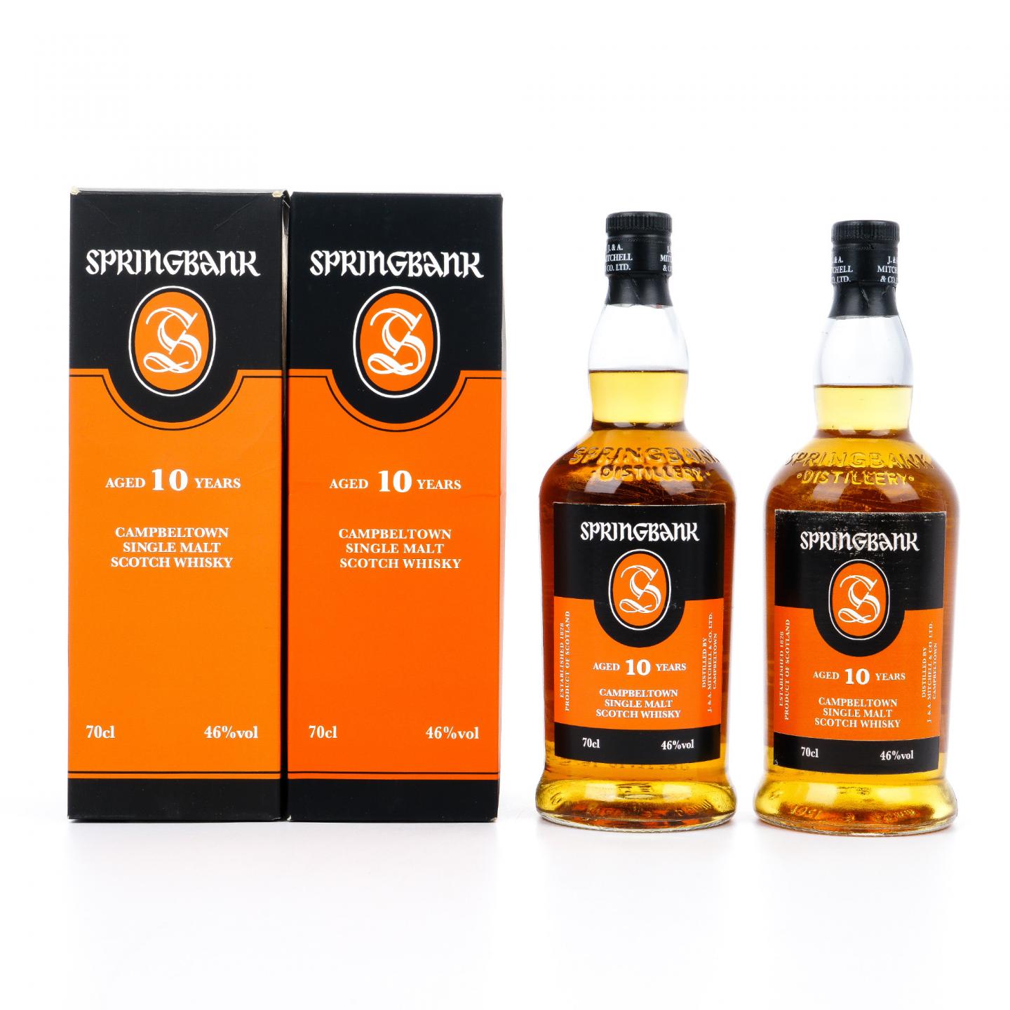 Springbank 云顶 10年 2018版 2瓶组
