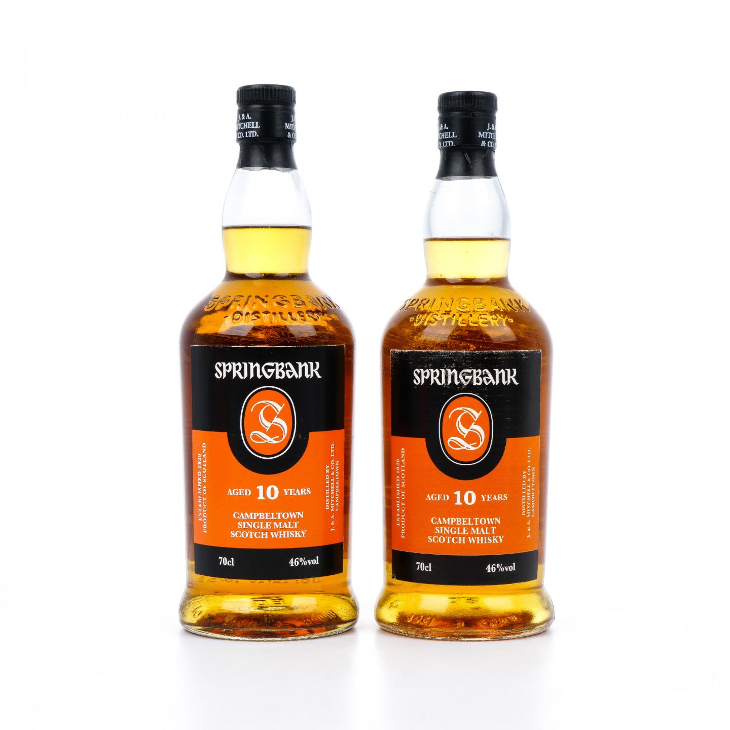 Springbank 云顶 10年 2018版 2瓶组