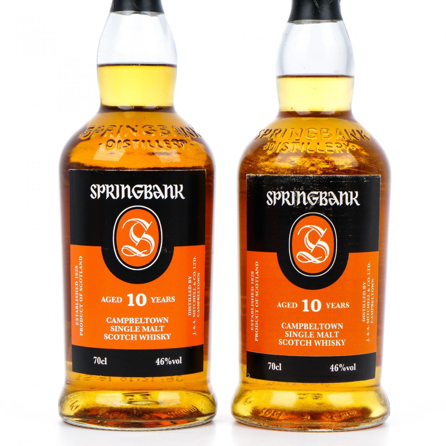 Springbank 云顶 10年 2018版 2瓶组