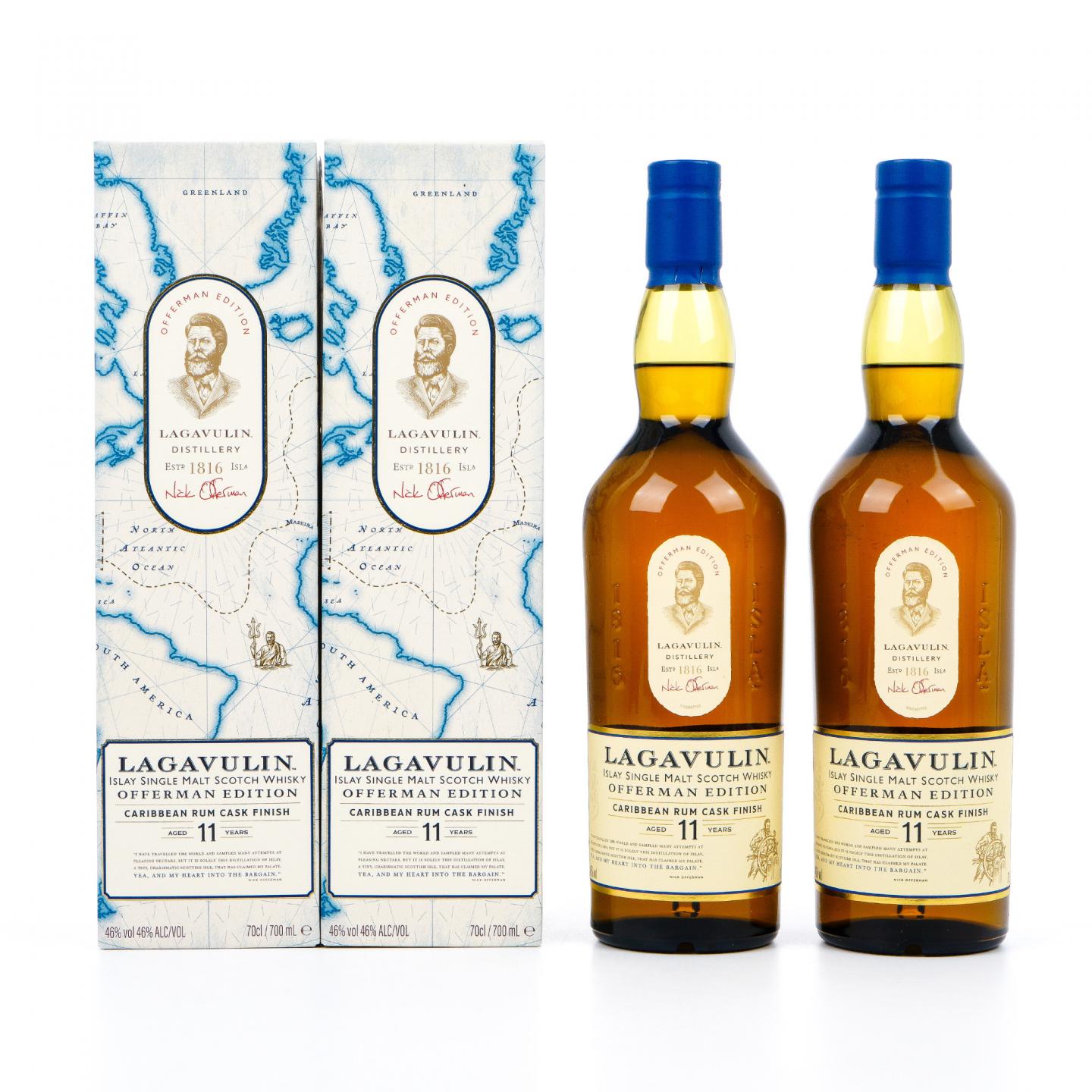 Lagavulin 乐加维林 11年 Offerman Edition 行货 2瓶组
