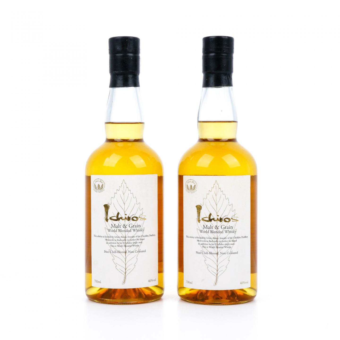 秩父 白叶 Ichiro's Malt & Grain 世界调和 2瓶组